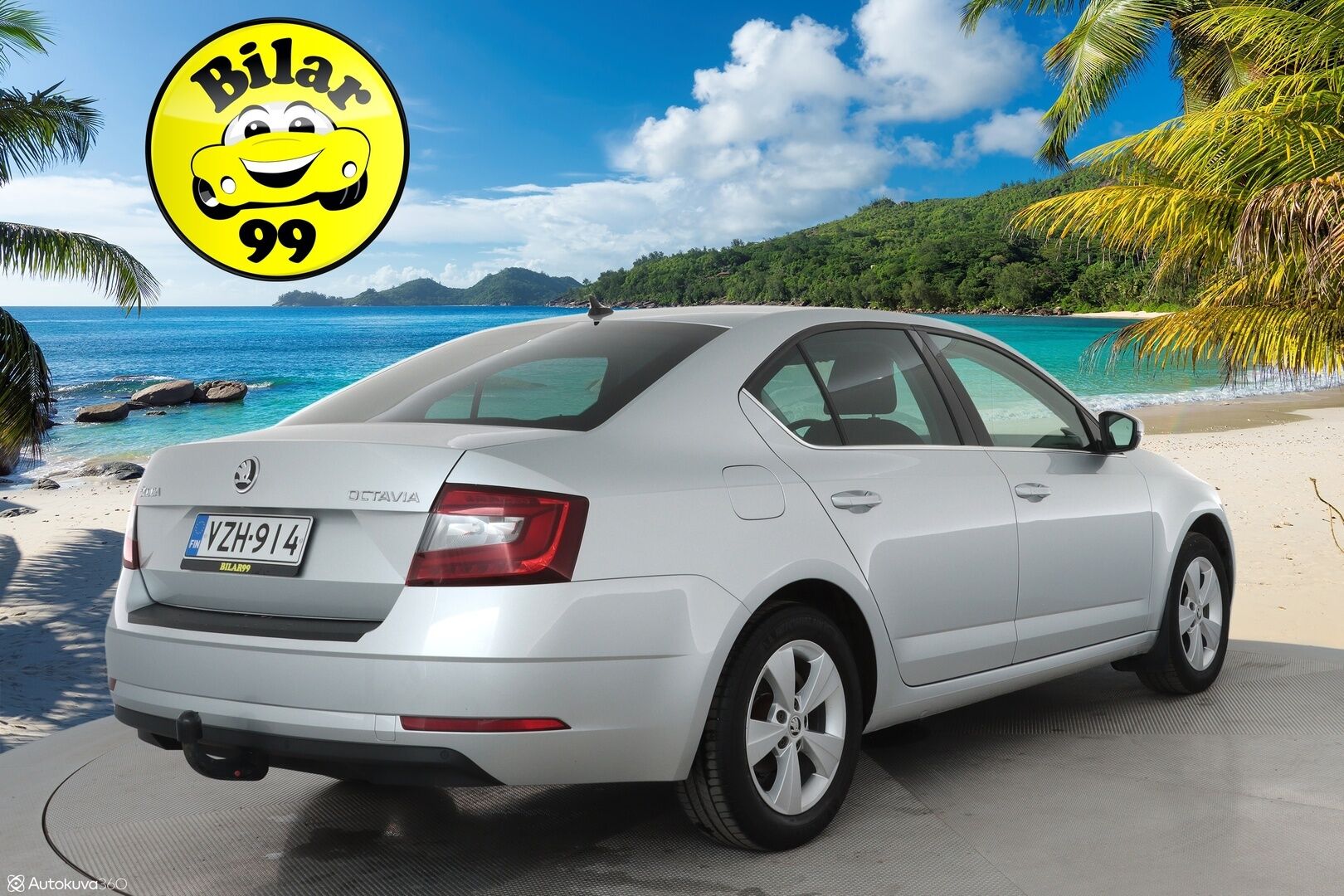 Skoda Octavia 2018 1,0 TSI Style DSG Autom. **Webasto / Koukku / LED-valot / P.Tutkat / Apple&Android / KeylessGO / 2x Renkaat**