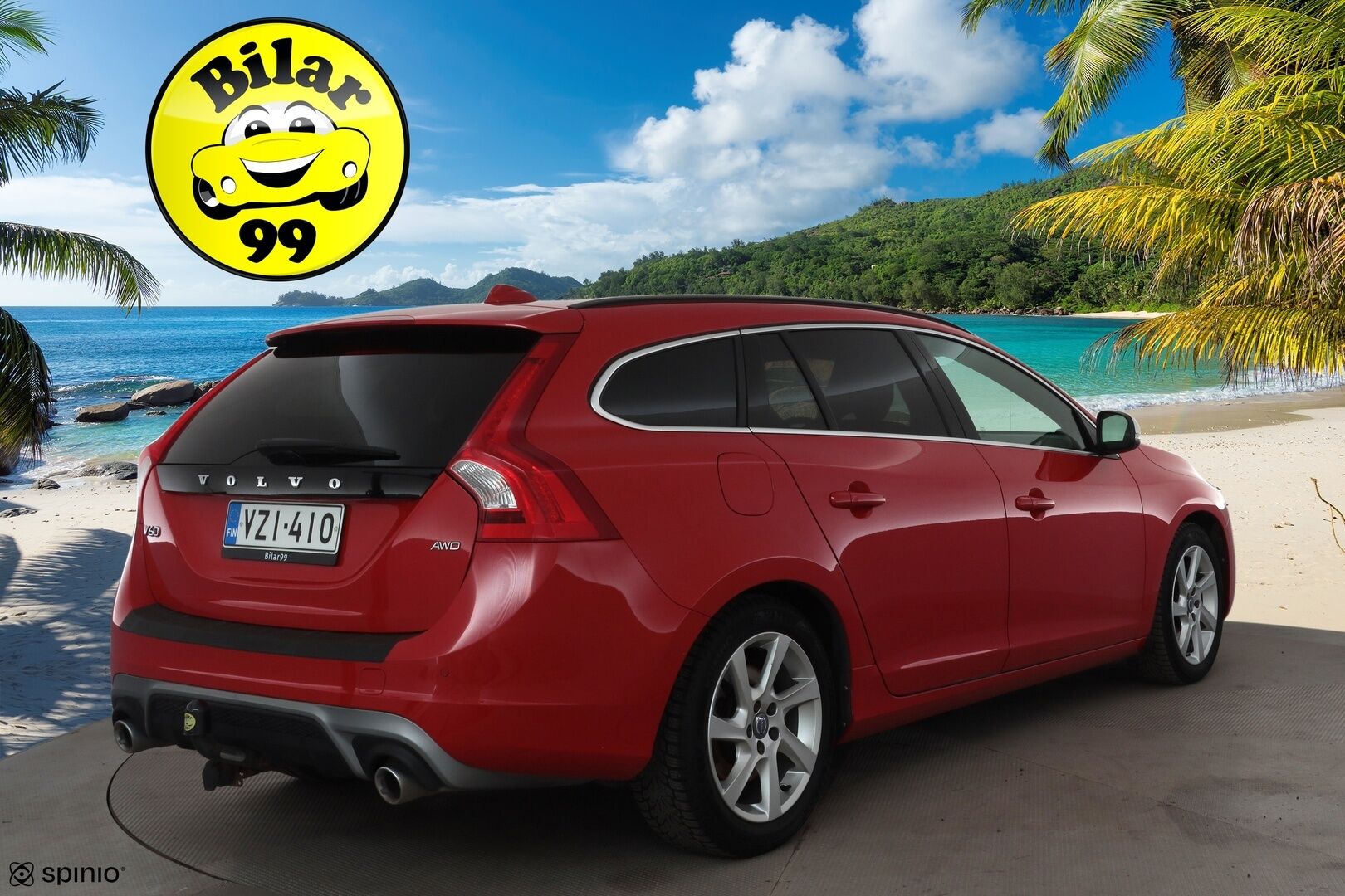 Volvo V60 2017 D4 AWD Business R Design aut - | Suomi-auto | Webasto | Koukku | Vakkari | Xenon | P.tutka | Navi | Keyless | Jakopää tehty! |