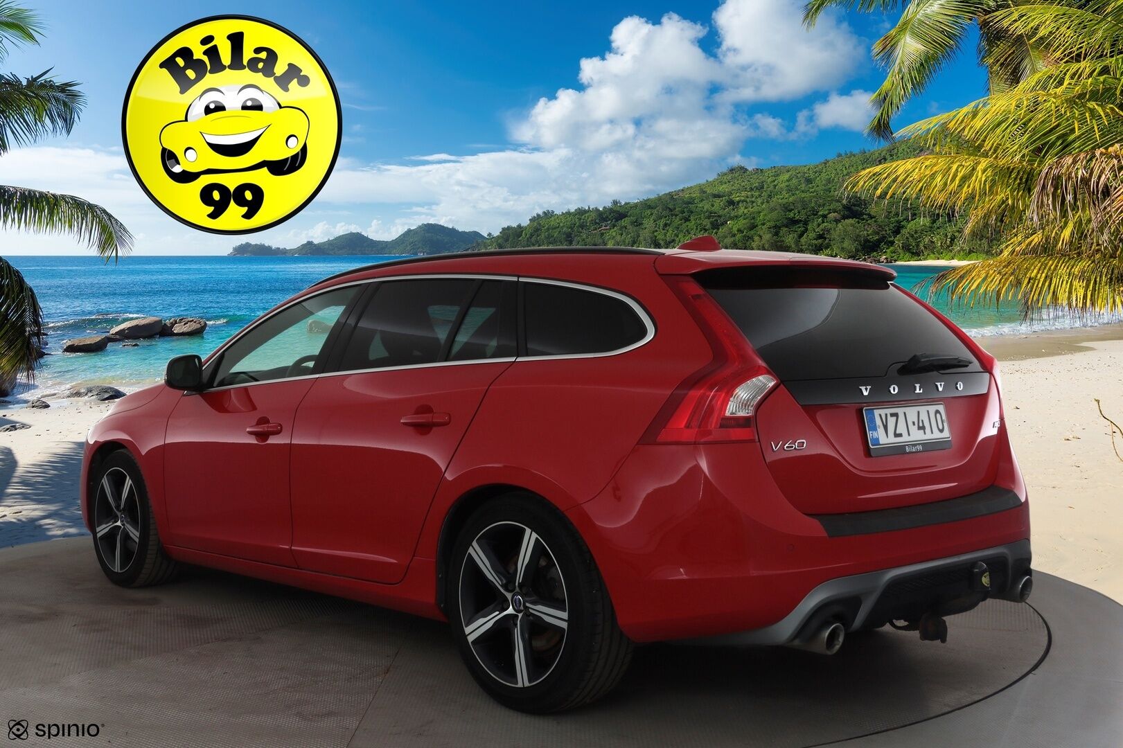 Volvo V60 2017 D4 AWD Business R Design aut * Webasto / Koukku / Vakkari / Xenon / P.tutka / Navi / Keyless * - Suomi-auto / Kahdet renkaat / Ei AdBlue -järjestelmää / Jakopää tehty! - HULLUT AVAJAISHULINAT KORKOTARJOUS 3,29 %