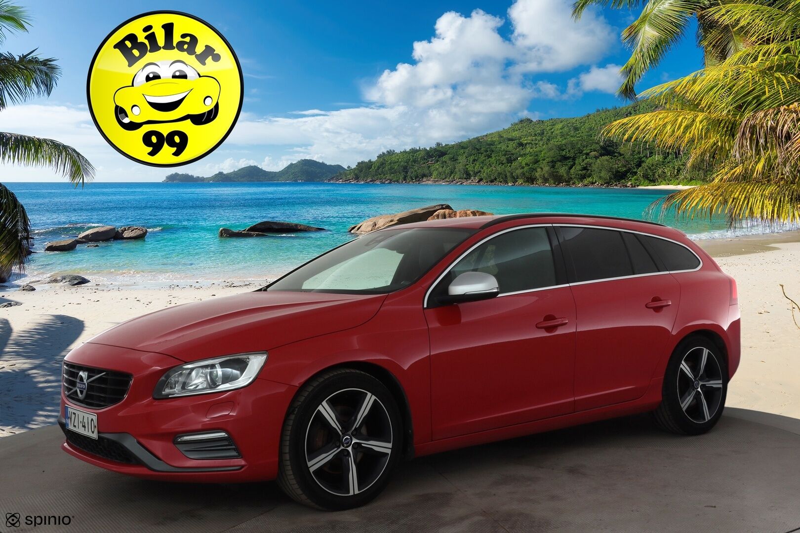 Volvo V60 2017 D4 AWD Business R Design aut * Webasto / Koukku / Vakkari / Xenon / P.tutka / Navi / Keyless * - Suomi-auto / Kahdet renkaat / Ei AdBlue -järjestelmää / Jakopää tehty!