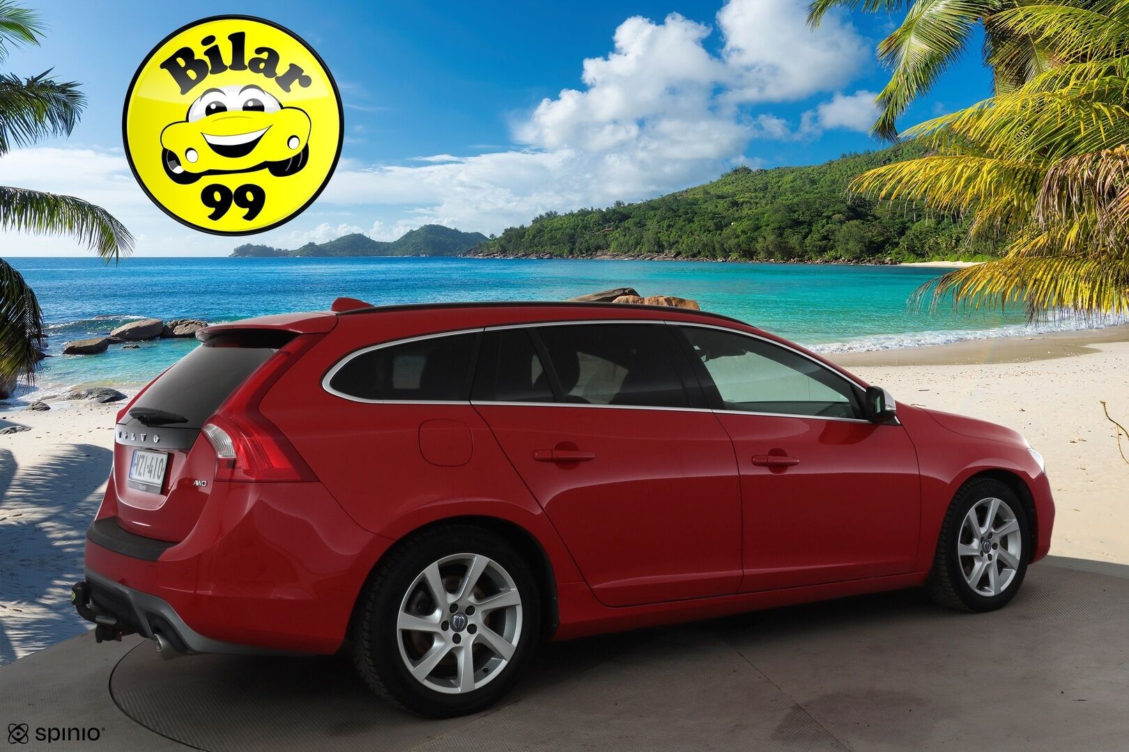 Volvo V60 2017 D4 AWD Business R Design aut * Webasto / Koukku / Vakkari / Xenon / P.tutka / Navi / Keyless * - Suomi-auto / Kahdet renkaat / Ei AdBlue -järjestelmää / Jakopää tehty! - HULLUT AVAJAISHULINAT KORKOTARJOUS 3,29 %