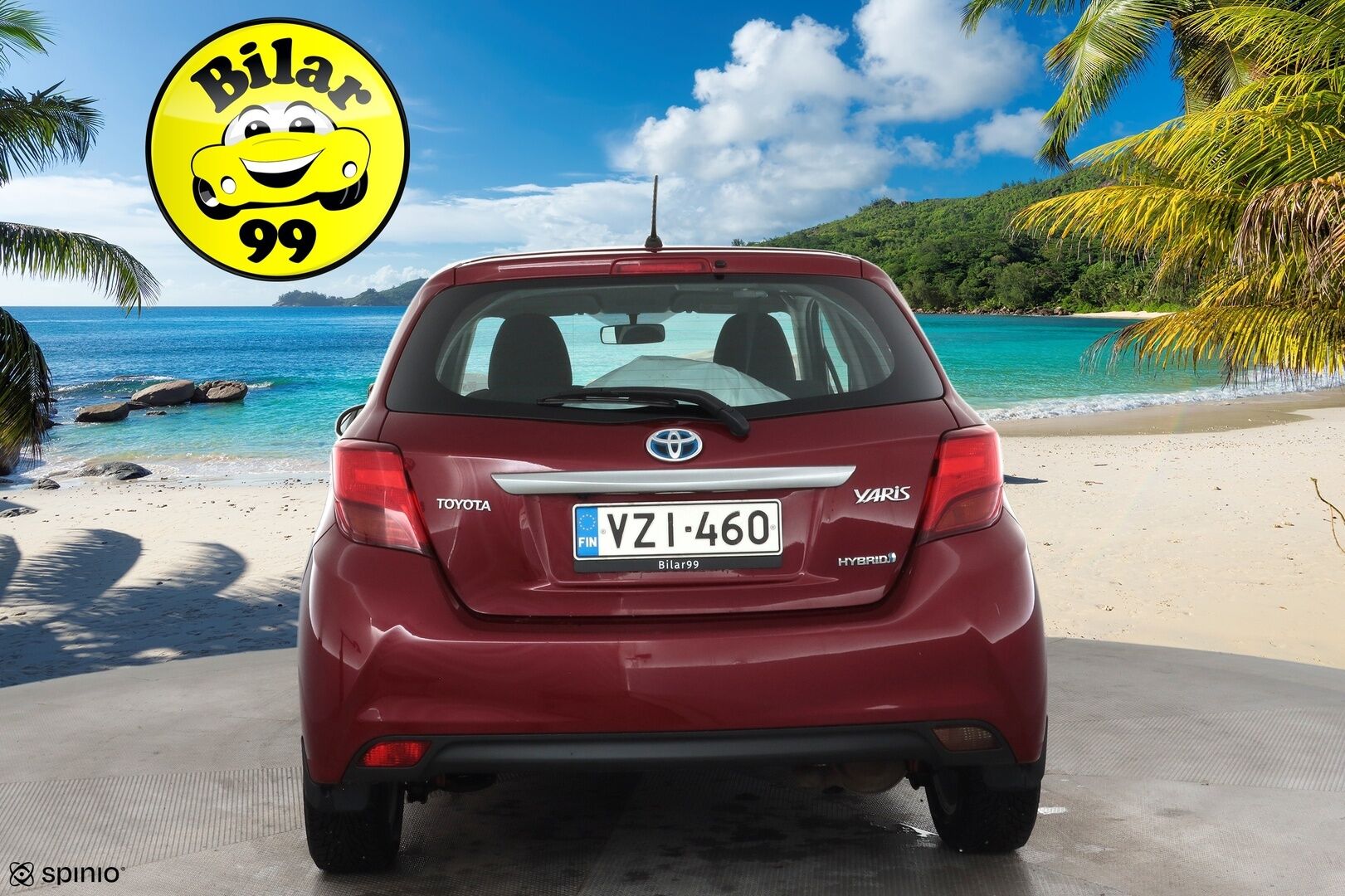 Toyota Yaris 2017 1,5 Hybrid Active Edition * Lohkolämmitin / P.Kamera / Vakkari / Navi / Bluetooth / AC * - Suomi-auto / Kahdet renkaat aluvanteilla / Merkkihuollot