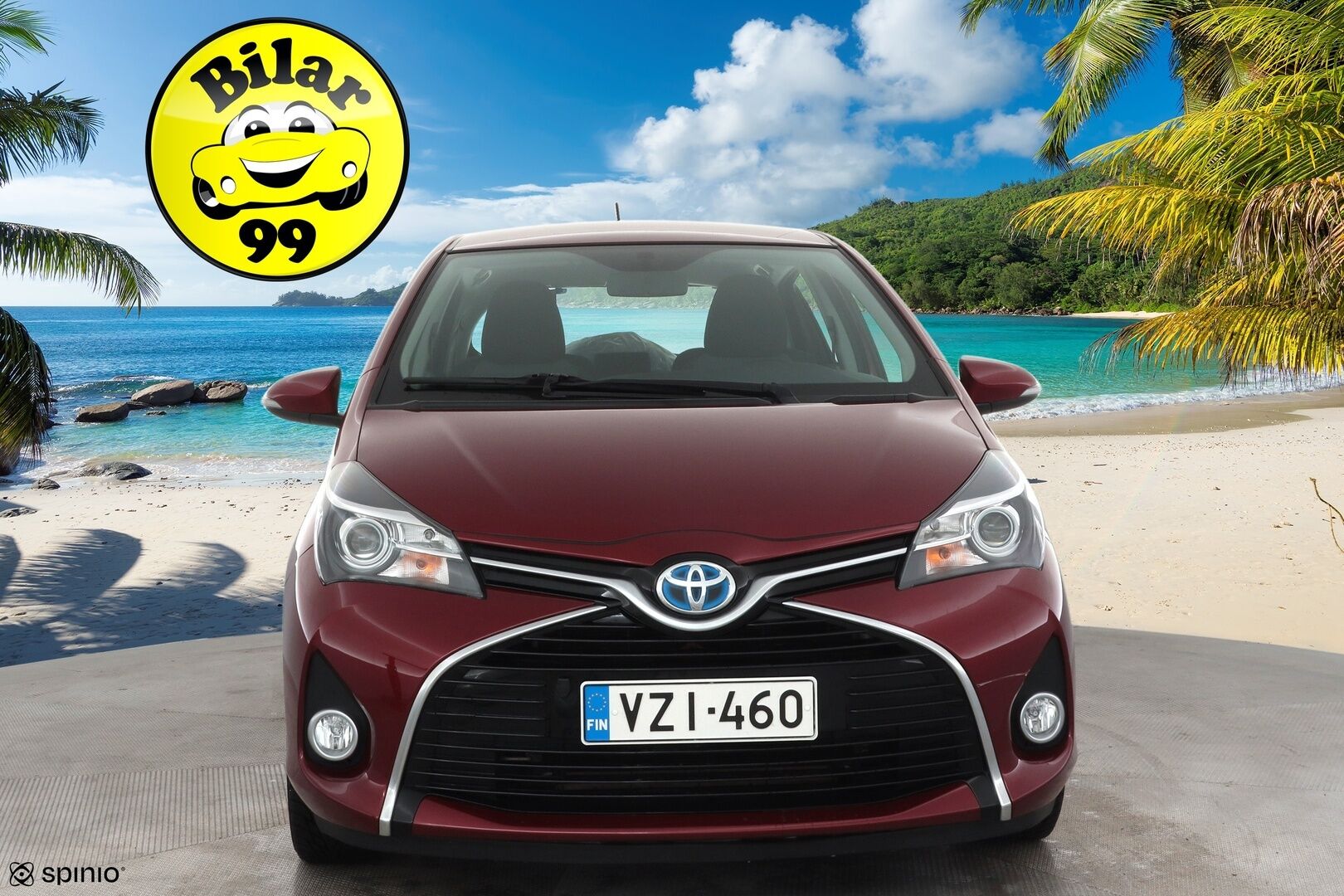 Toyota Yaris 2017 1,5 Hybrid Active Edition * Lohkolämmitin / P.Kamera / Vakkari / Navi / Bluetooth / AC * - Suomi-auto / Kahdet renkaat aluvanteilla / Merkkihuollot