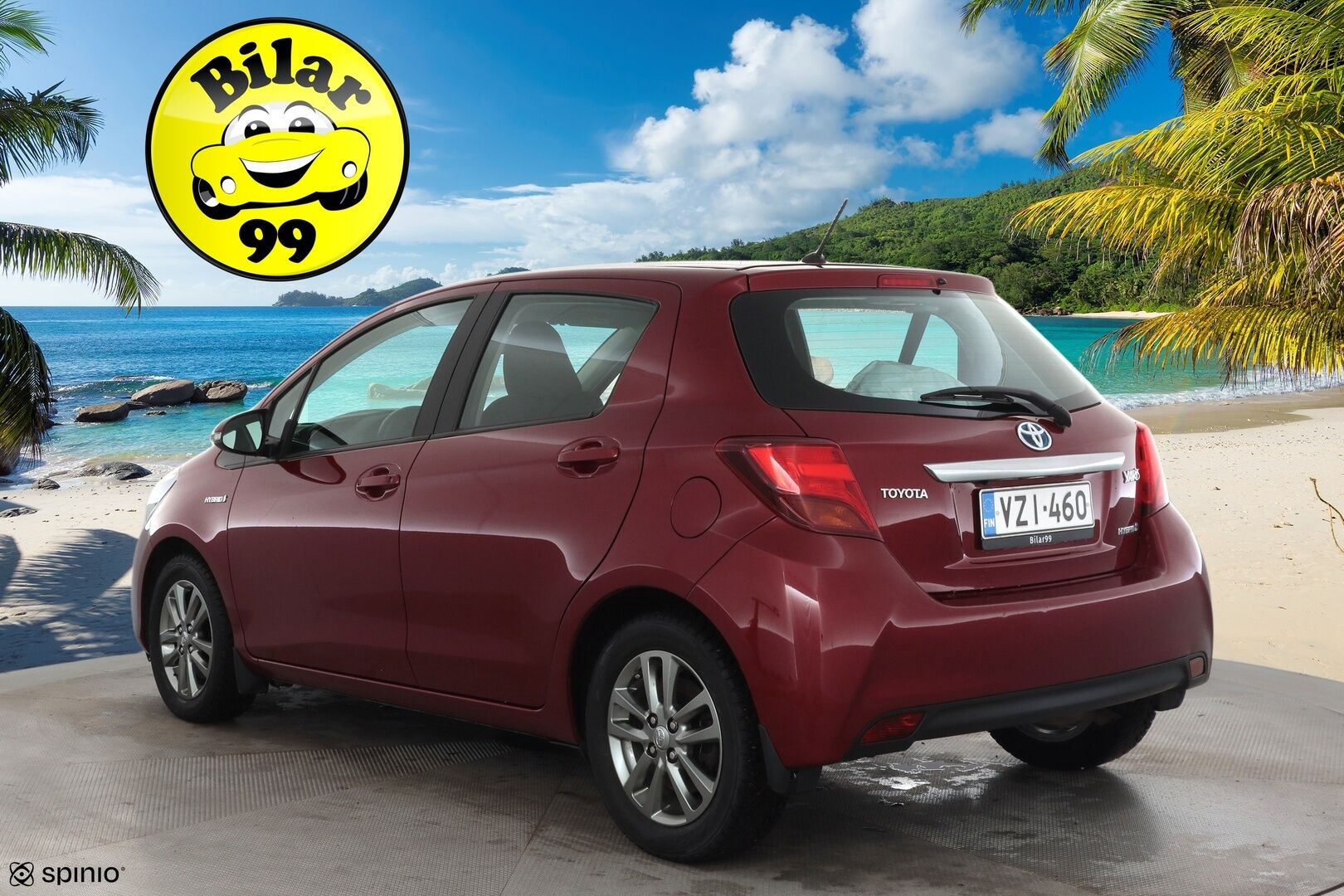 Toyota Yaris 2017 1,5 Hybrid Active Edition * Lohkolämmitin / P.Kamera / Vakkari / Navi / Bluetooth / AC * - Suomi-auto / Kahdet renkaat aluvanteilla / Merkkihuollot