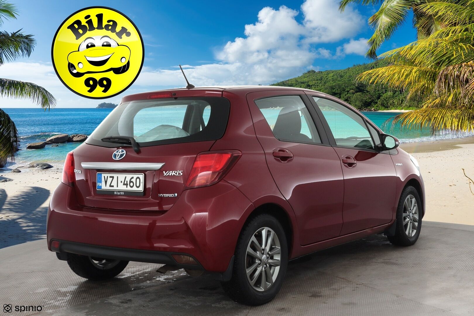 Toyota Yaris 2017 1,5 Hybrid Active Edition * Lohkolämmitin / P.Kamera / Vakkari / Navi / Bluetooth / AC * - Suomi-auto / Kahdet renkaat aluvanteilla / Merkkihuollot