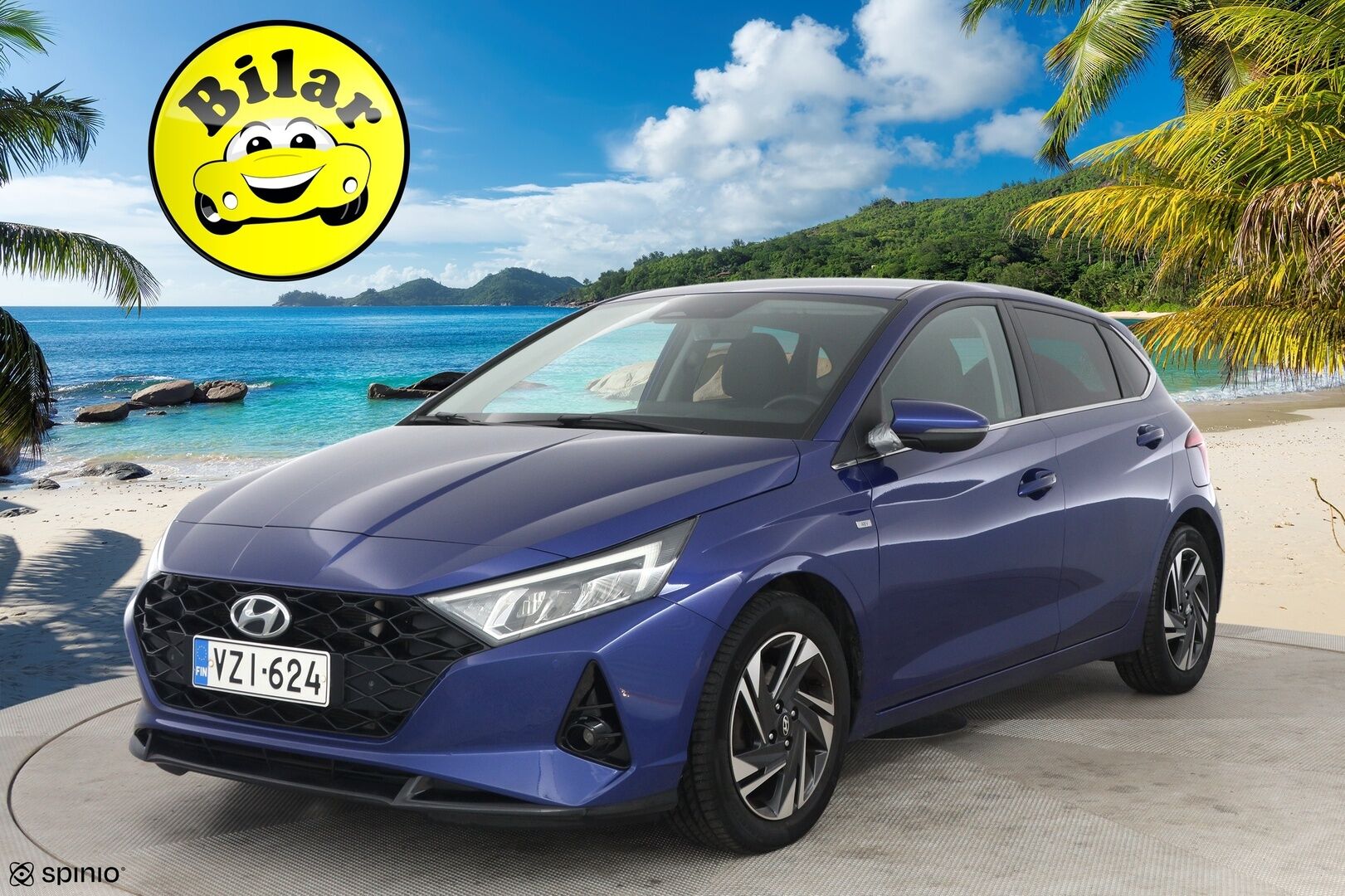 Hyundai i20 Hatchback 2021 1.0 T-GDi 120 hv 48V Hybrid 7DCT-aut. Style - Suomi-auto | 2x merkkirenkaat | Lohko- + sisälämppärit | Vakkari | Ratinlämmitin | Bose | Peruutuskamera | Carplay