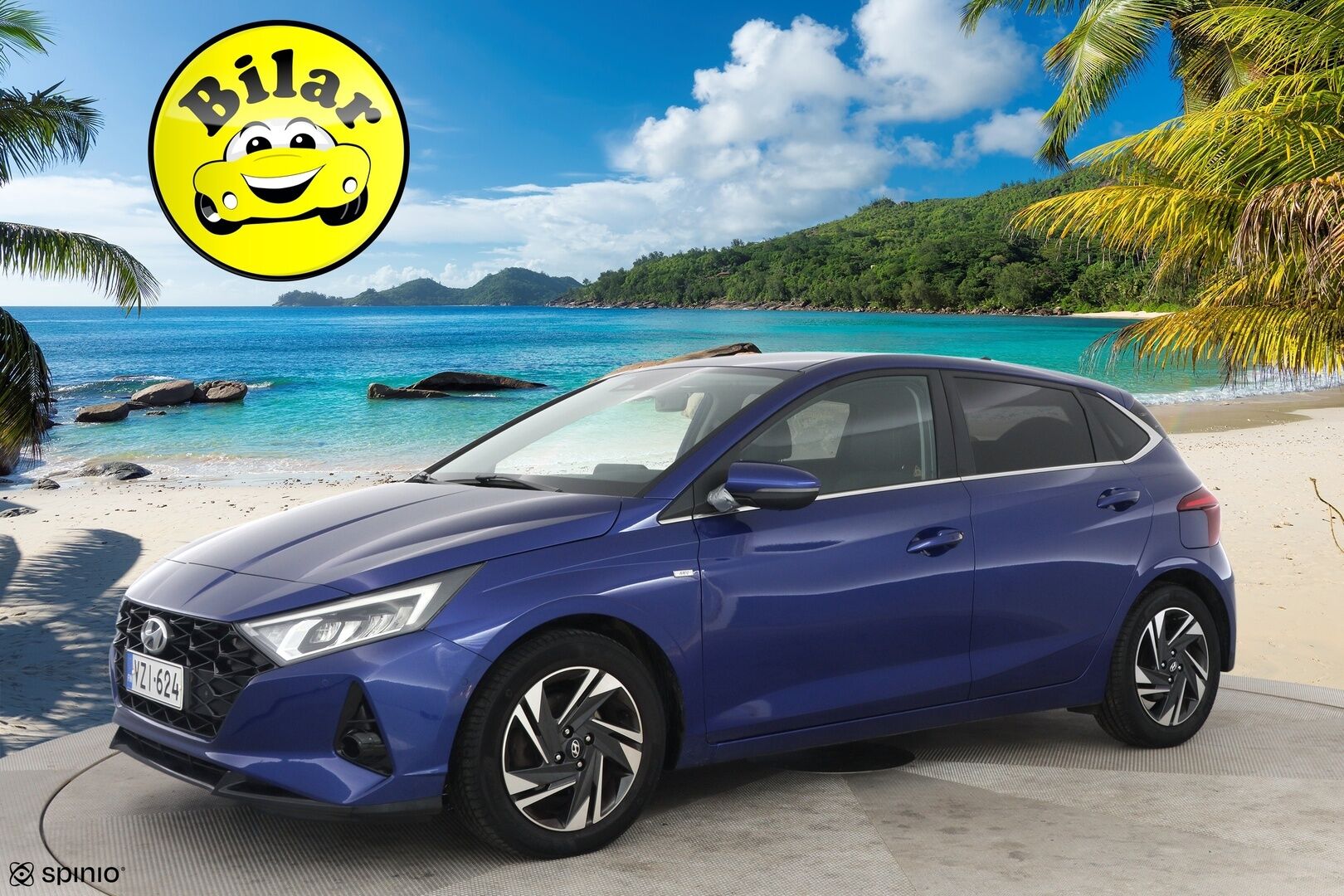 Hyundai i20 Hatchback 2021 1.0 T-GDi 120 hv 48V Hybrid 7DCT-aut. Style - Suomi-auto | 2x merkkirenkaat | Lohko- + sisälämppärit | Vakkari | Ratinlämmitin | Bose | Peruutuskamera | Carplay