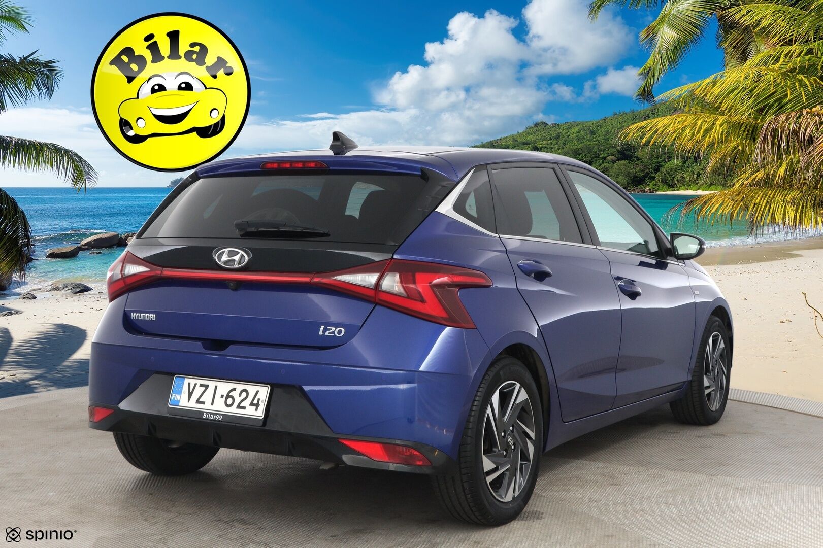 Hyundai i20 Hatchback 2021 1.0 T-GDi 120 hv 48V Hybrid 7DCT-aut. Style - Suomi-auto | 2x merkkirenkaat | Lohko- + sisälämppärit | Vakkari | Ratinlämmitin | Bose | Peruutuskamera | Carplay