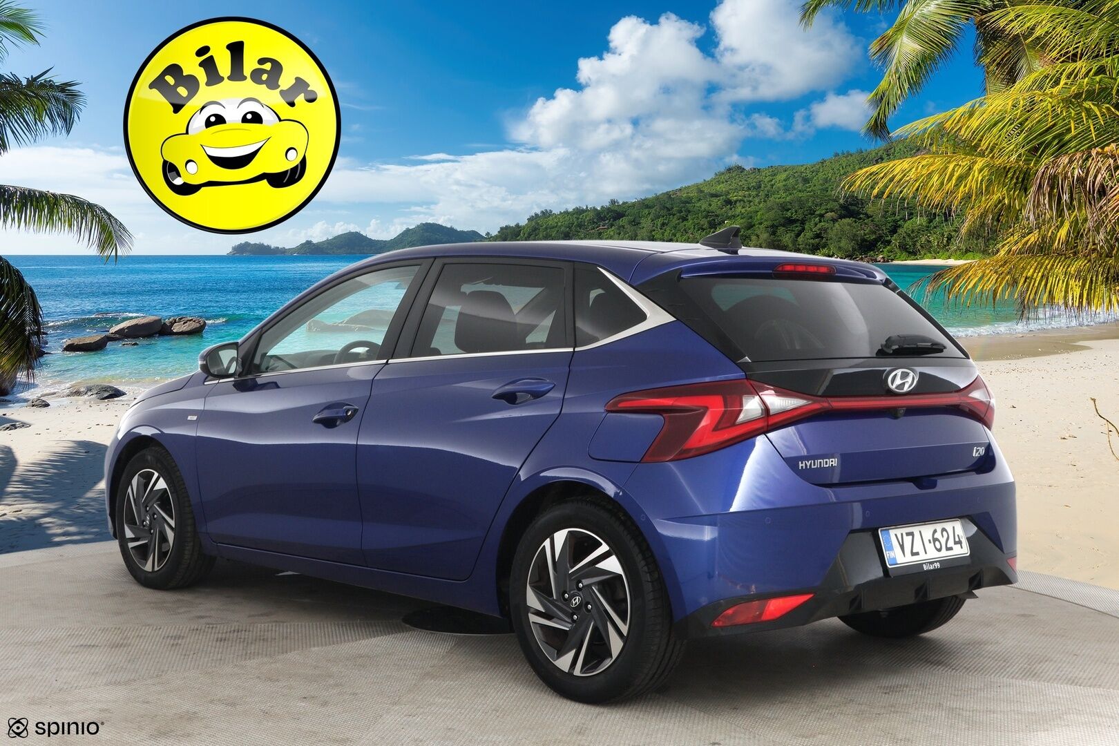 Hyundai i20 Hatchback 2021 1.0 T-GDi 120 hv 48V Hybrid 7DCT-aut. Style - Suomi-auto | 2x merkkirenkaat | Lohko- + sisälämppärit | Vakkari | Ratinlämmitin | Bose | Peruutuskamera | Carplay