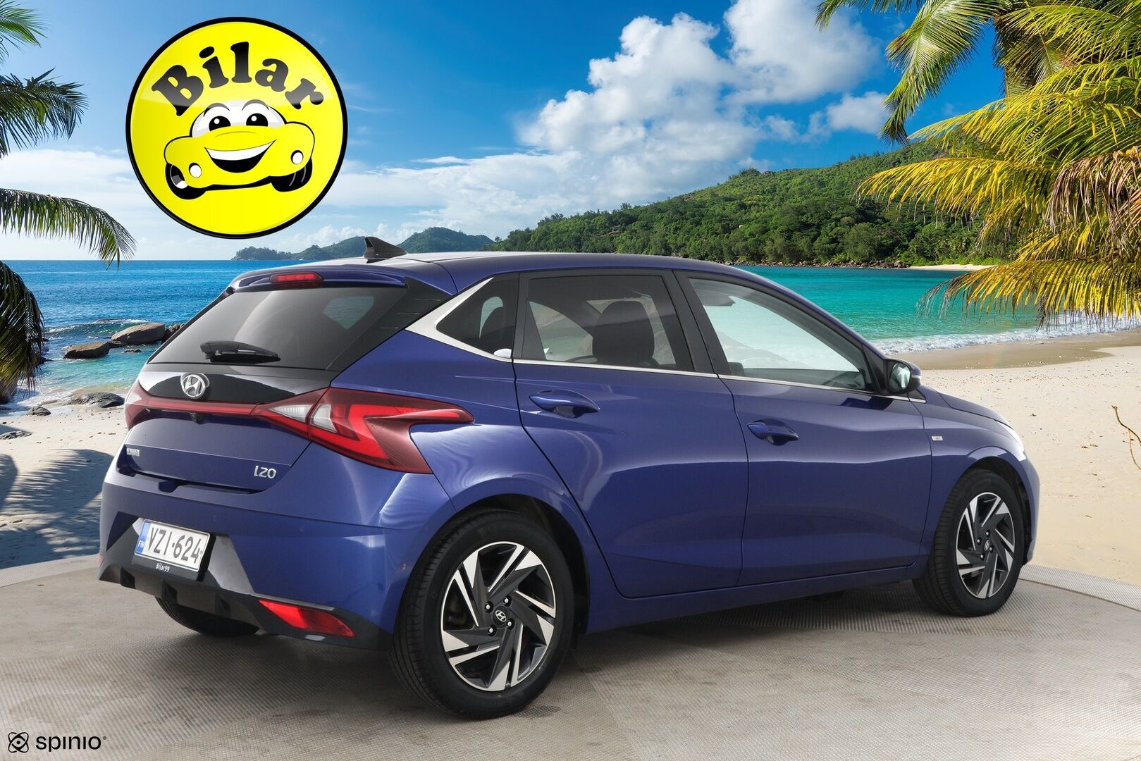 Hyundai i20 Hatchback 2021 1.0 T-GDi 120 hv 48V Hybrid 7DCT-aut. Style - Suomi-auto | 2x merkkirenkaat | Lohko- + sisälämppärit | Vakkari | Ratinlämmitin | Bose | Peruutuskamera | Carplay