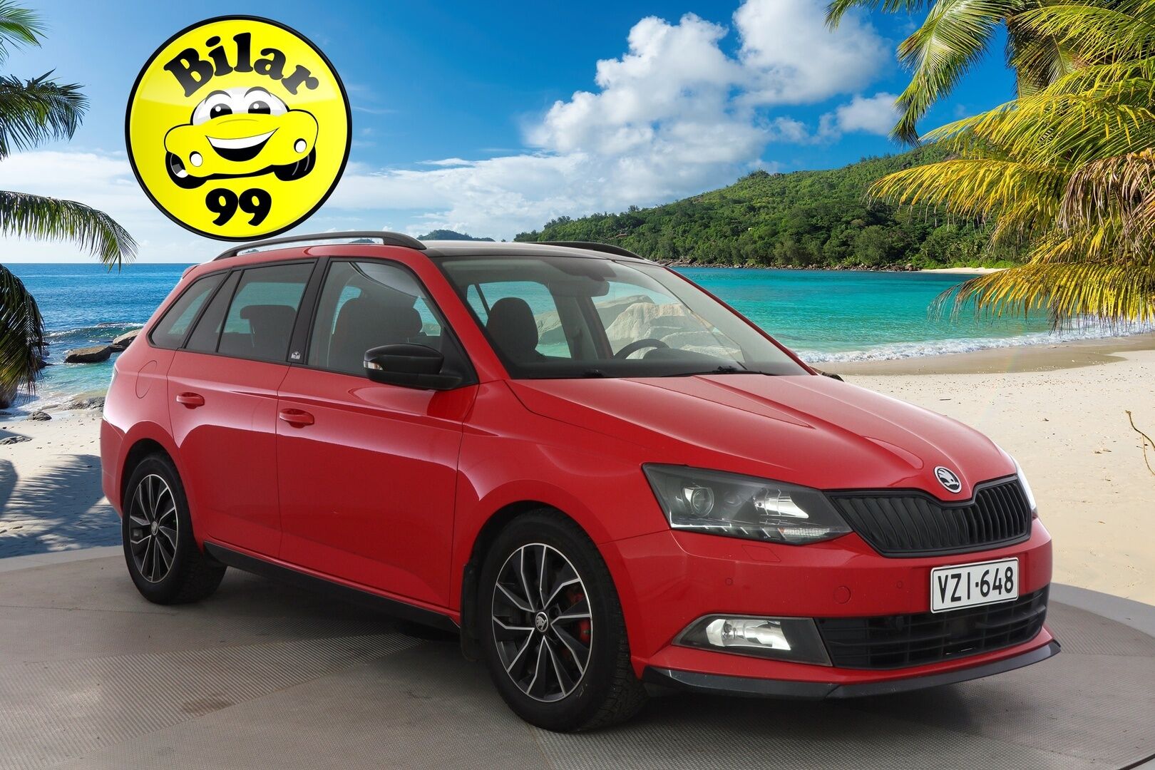 Skoda Fabia 2017 Combi 1,2 TSI 110 Monte Carlo *Panoraama / Keyless / Xenon / Tutkat / Lohko+Sisälämmitin* - * Suomi-auto / Kahdet renkaat vanteineen * - HULLU BLACKWEEK KORKOTARJOUS 2,49%