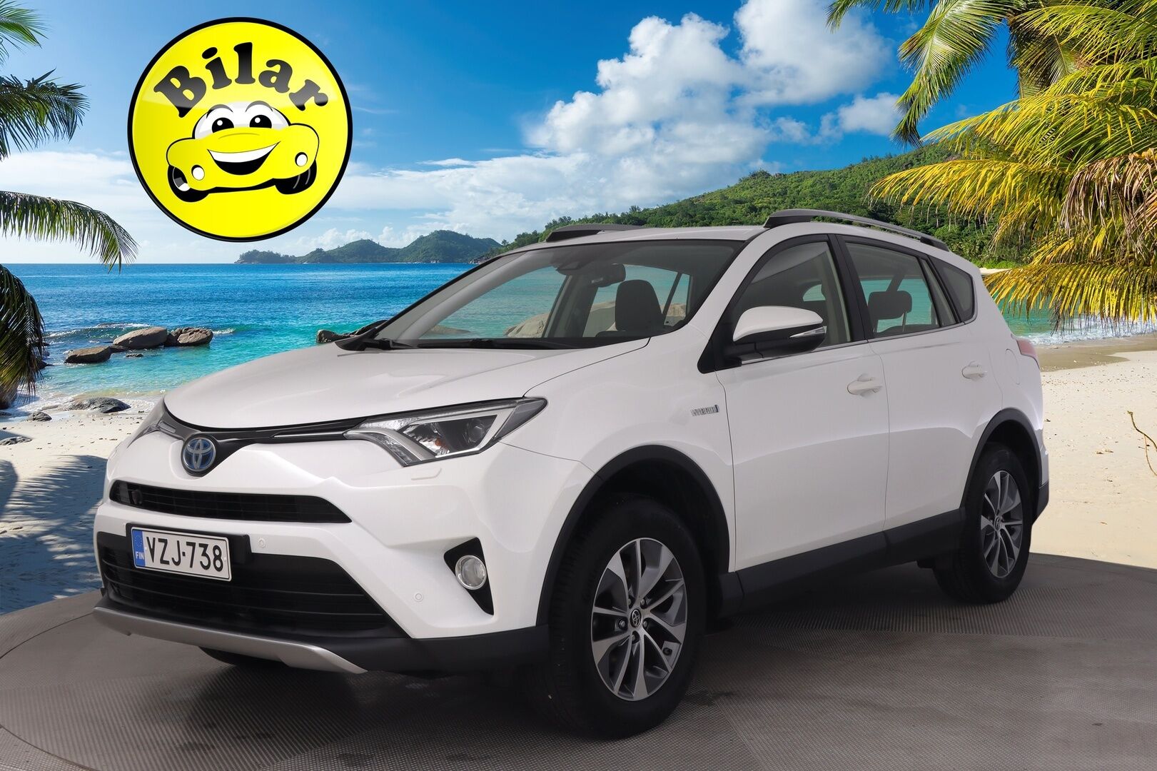 Toyota RAV4 2017 2,5 Hybrid AWD Business - ACC | P.kamera | Vetokoukku | 2 Renkaat & Vanteet |