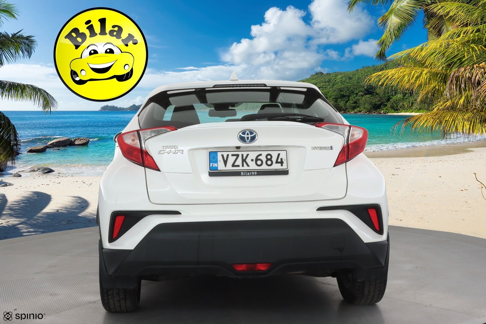 Toyota C-HR 2018 1,8 Hybrid Active - | ACC | Lane Assist | RSA | Navi | Keyless | P.kamera | Bluetooth | Aut. pitkät | Ajotilan valinta | 2x renkaat aluin | Huoltokirja | Suomiauto | 