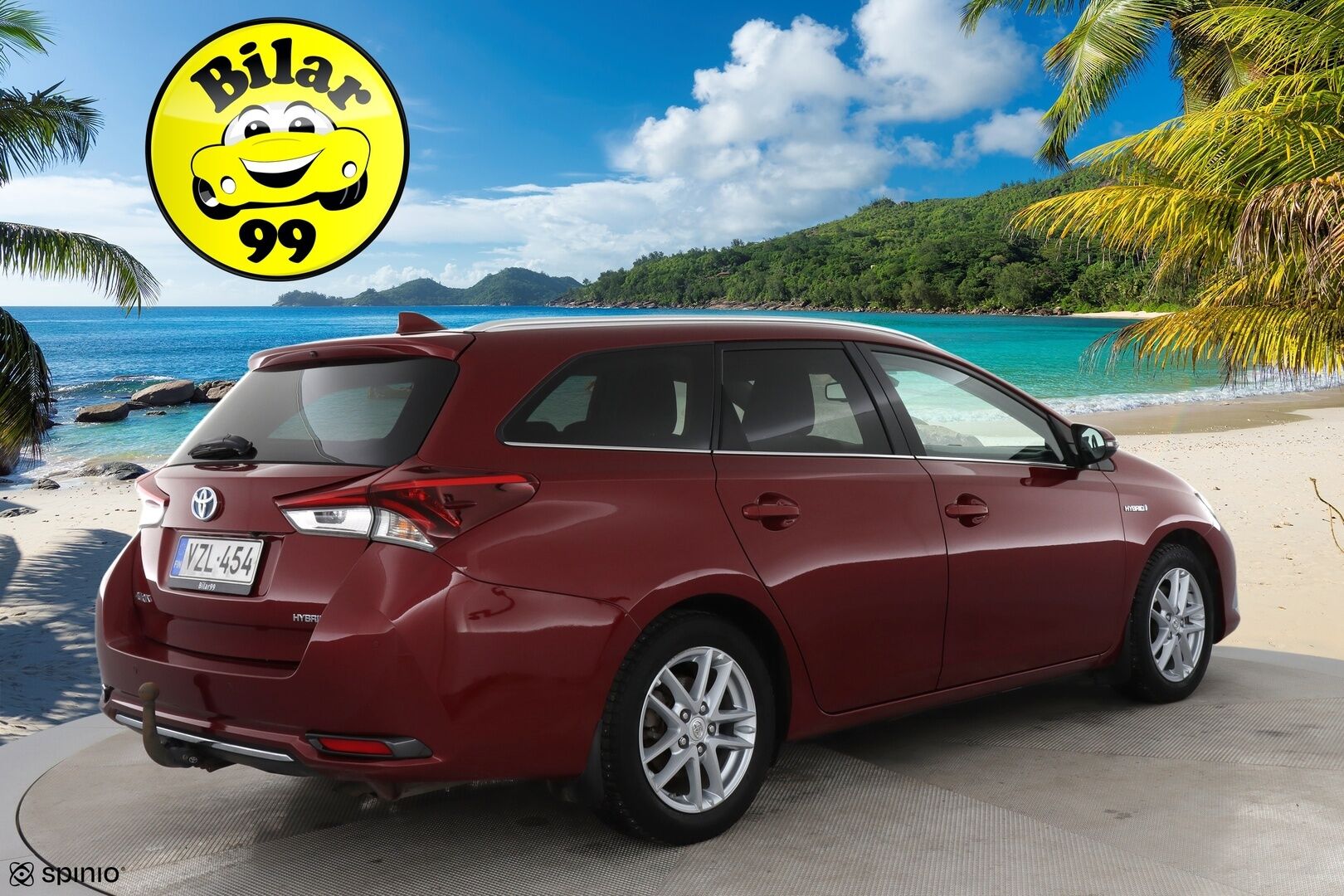 Toyota Auris 2018 Touring Sports 1,8 Hybrid Premium *Peruutuskamera / Isolla näytöllä / Vetokoukku!* - Pieni kulutteinen / Huippusiisti / Kattavasti varusteltu!