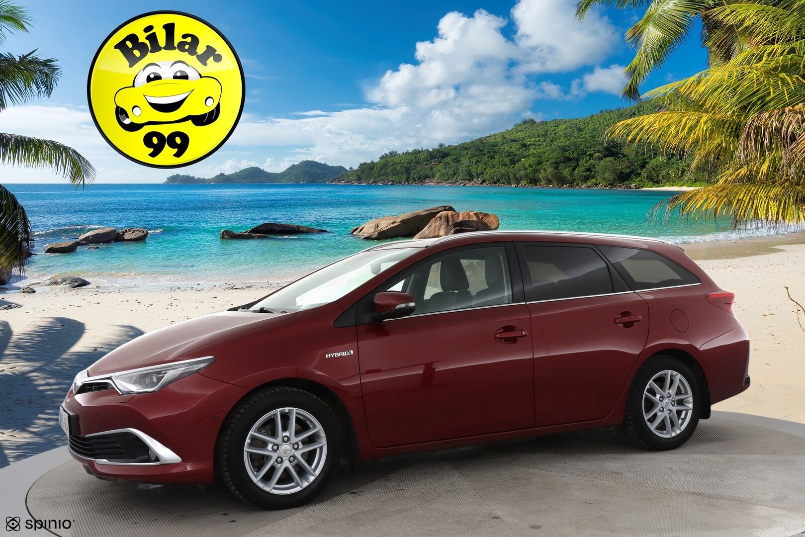 Toyota Auris 2018 Touring Sports 1,8 Hybrid Premium *Peruutuskamera/ Isolla näytöllä/ Vetokoukkutöllä
