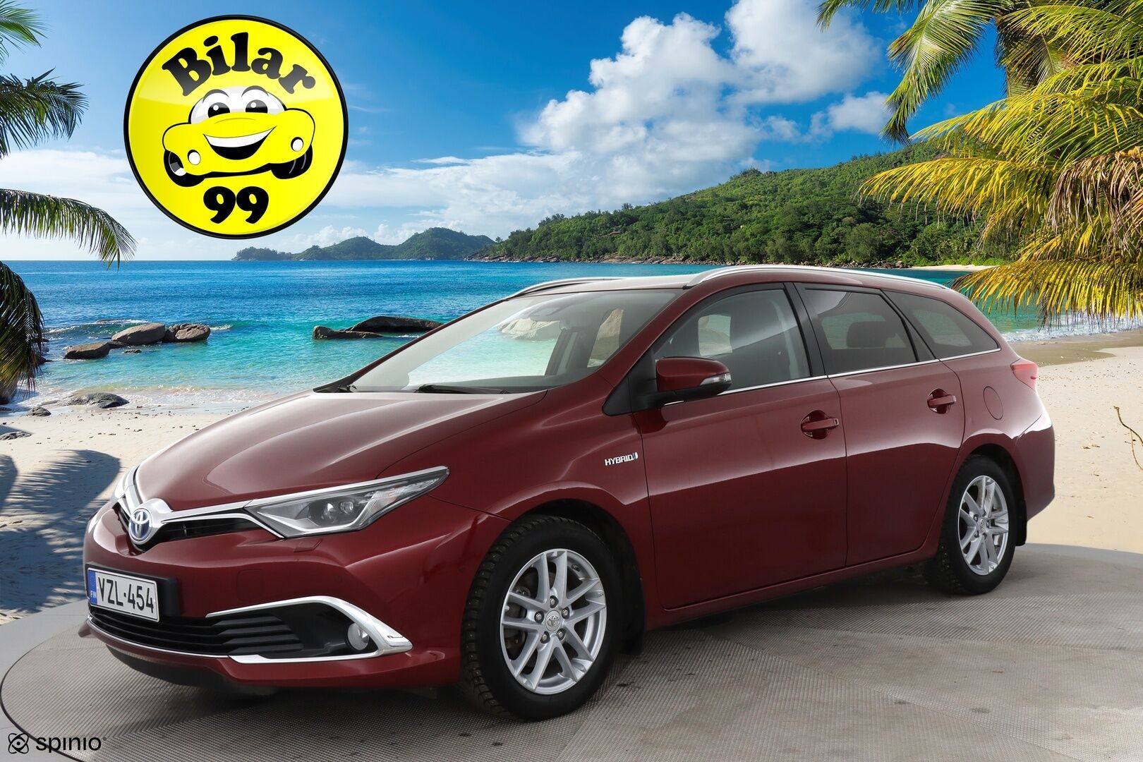 Toyota Auris 2018 Touring Sports 1,8 Hybrid Premium *Peruutuskamera/ Isolla näytöllä/ Vetokoukkutöllä