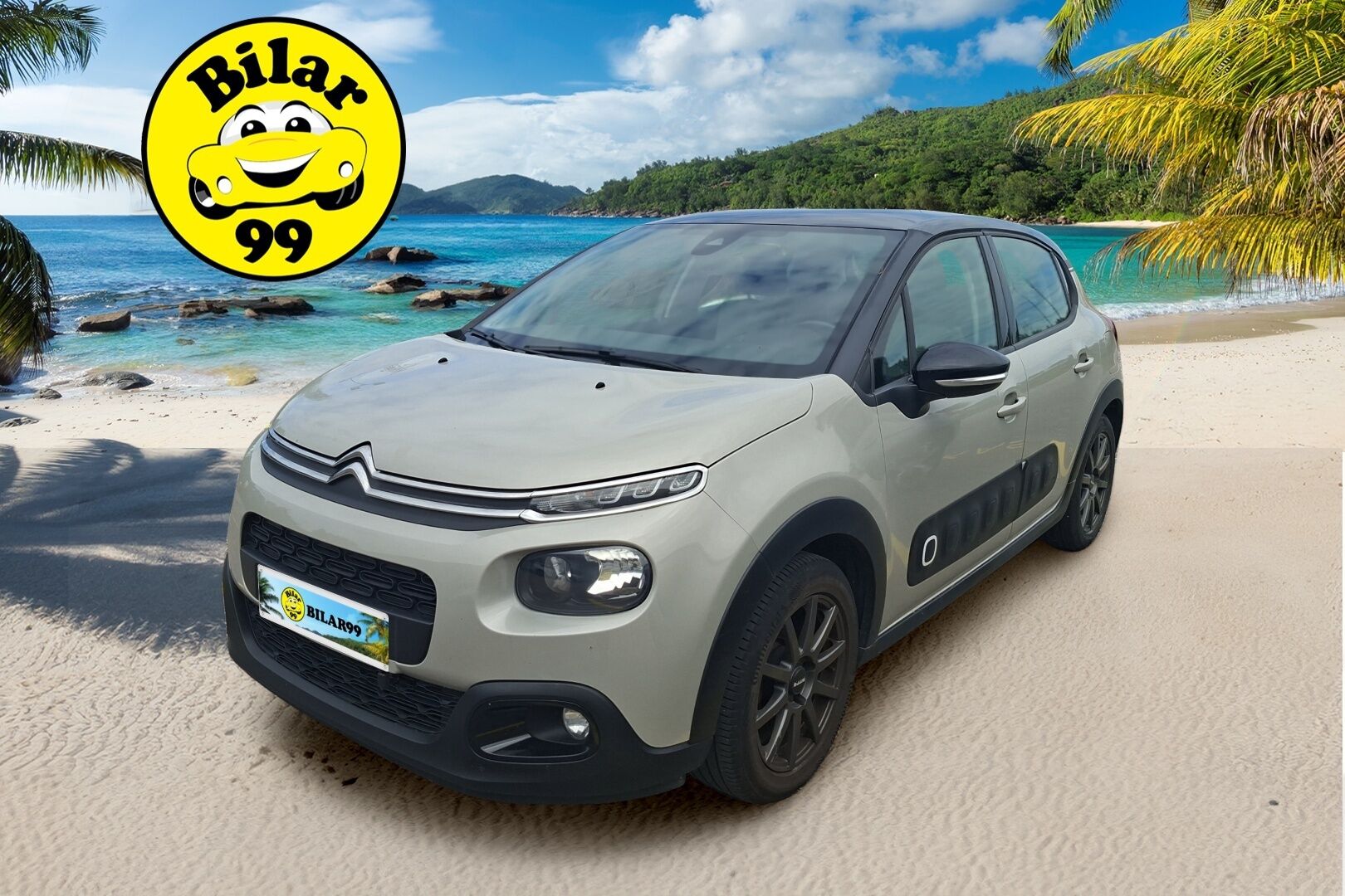 Citroen C3 2017 PureTech 82 Shine - | Suomi auto | 1-omisteinen | Pienet kilsat | 2x renkaat | 