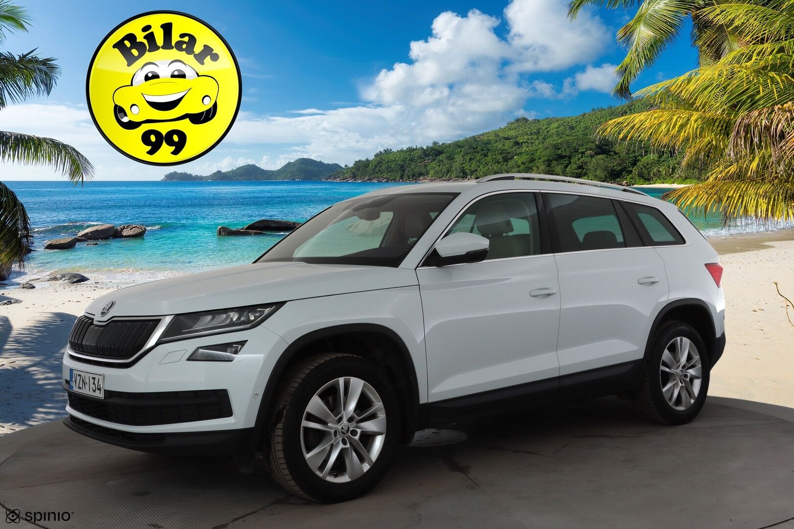 Skoda Kodiaq 2018 1,4 TSI 4x4 Style DSG * Panorama / Webasto / Koukku / ACC / LED / 360 / Canton / Muistipenkit * - Suomi-auto / Kahdet renkaat aluvanteilla
