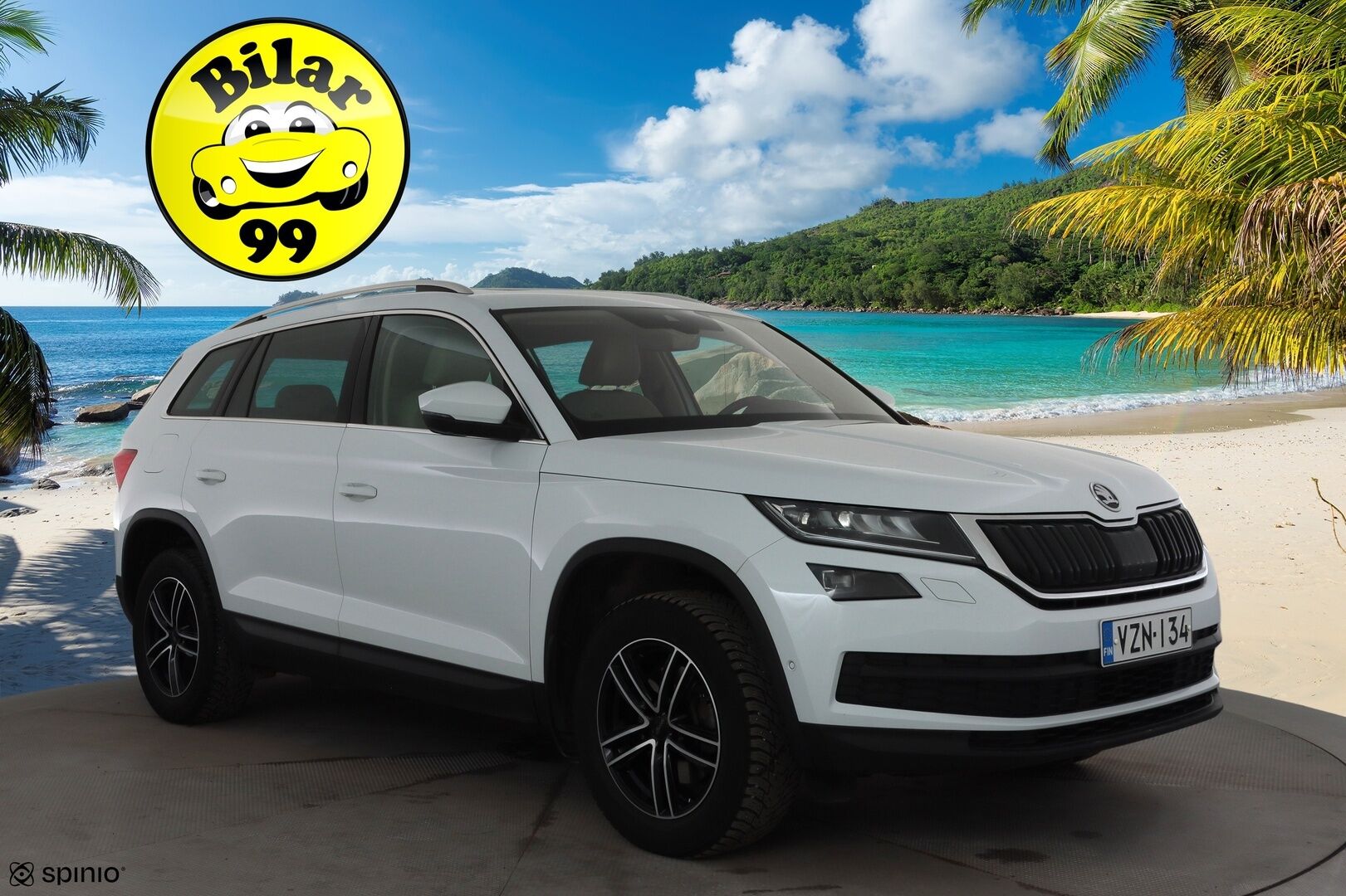 Skoda Kodiaq 2018 1,4 TSI 4x4 Style DSG * Panorama / Webasto / Koukku / ACC / LED / 360 / Canton / Muistipenkit * - Suomi-auto / Kahdet renkaat aluvanteilla