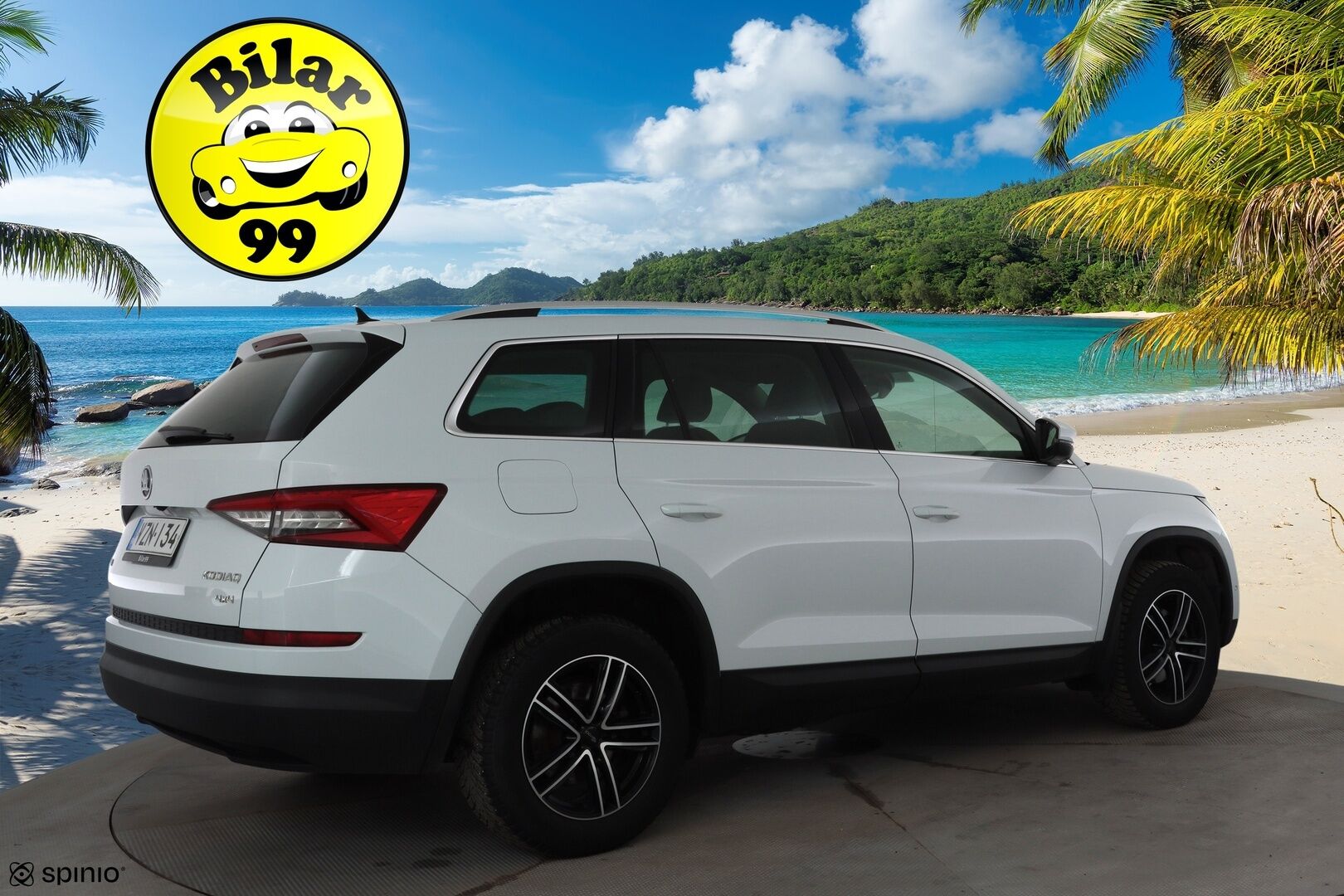 Skoda Kodiaq 2018 1,4 TSI 4x4 Style DSG * Panorama / Webasto / Koukku / ACC / LED / 360 / Canton / Muistipenkit * - Suomi-auto / Kahdet renkaat aluvanteilla