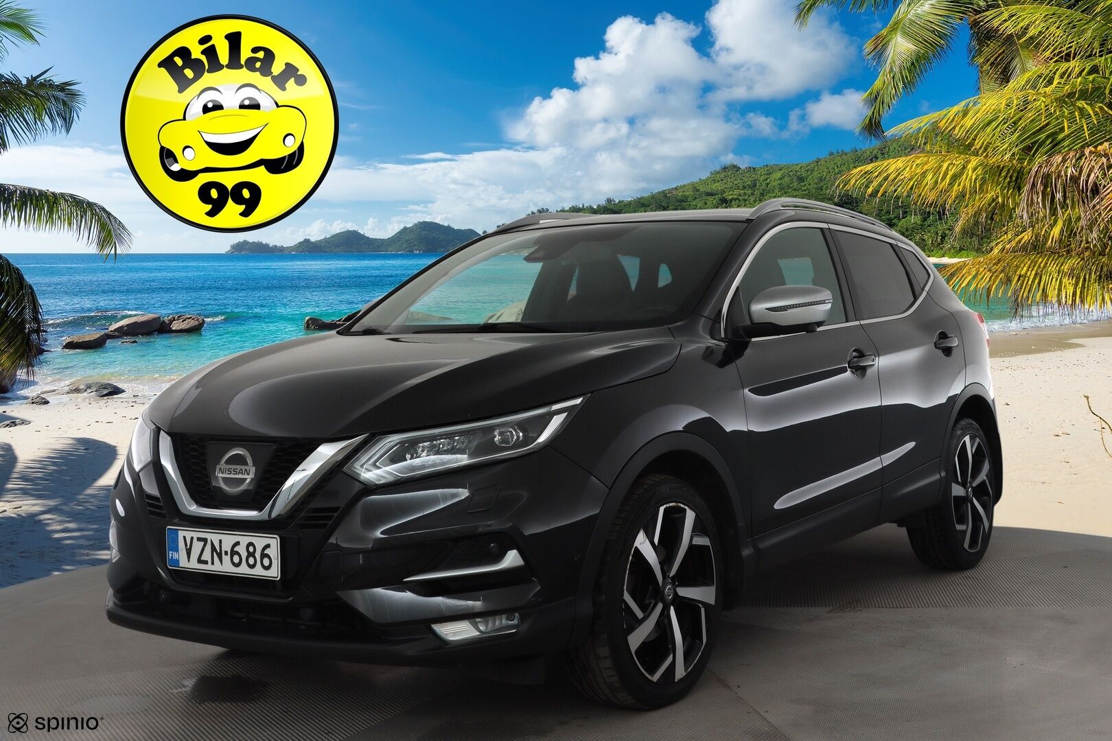 Nissan Qashqai 2018 DIG-T 115 Tekna+ 2WD Xtronic Bose PFEB * Bose / LED / 360° / Lasikatto / Muistipenkki / Navi / Kaistavahti / Keyless * - Suomi-auto / Kahdet renkaat