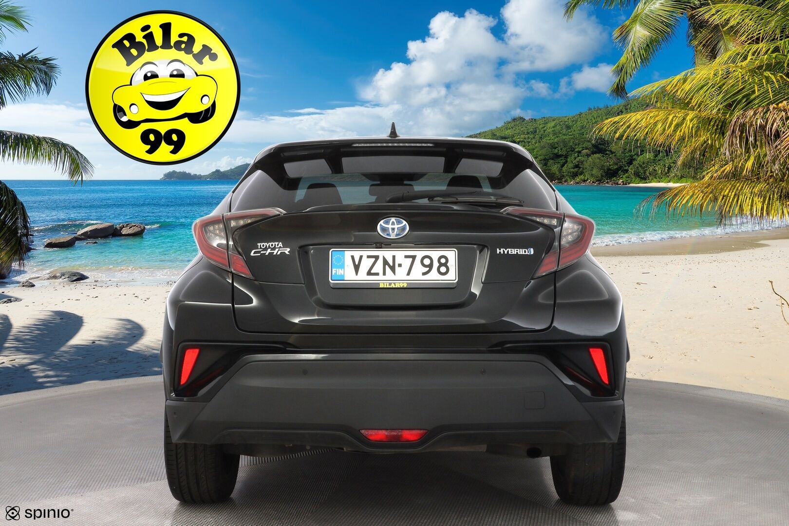 Toyota C-HR 2018 1.8 Hybrid Premium * ACC / Peruutuskamera / Puolinahkasisusta / Lohkolämmitin * - Suomi-auto / Merkkiliikkeen huoltohistoria / Katsastettu 8/25