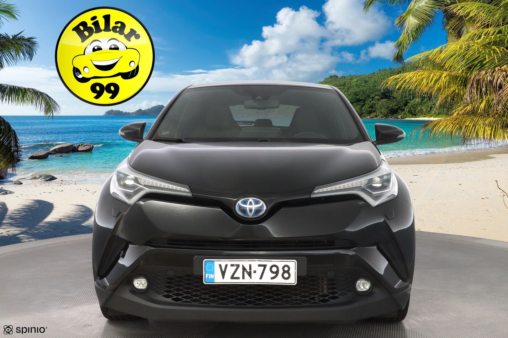 Toyota C-HR 2018 1.8 Hybrid Premium * ACC / Peruutuskamera / Puolinahkasisusta / Lohkolämmitin * - Suomi-auto / Merkkiliikkeen huoltohistoria / Katsastettu 8/25