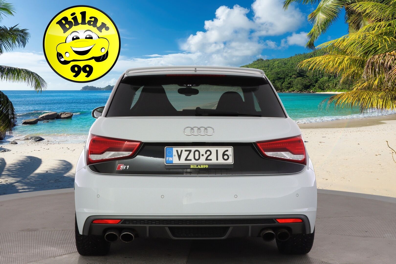 Audi S1 2015 231hv Quattro 2,0 * Bose / Lohko+Sisälämmitin / Nahkasisusta / MMI Plus / Tutkat / Xenon  / Black-Gloss Styling * - *Kahdet renkaat vanteineen / Sähäkkä neliveto* - HULLU BLACKWEEK KORKOTARJOUS 2,49%