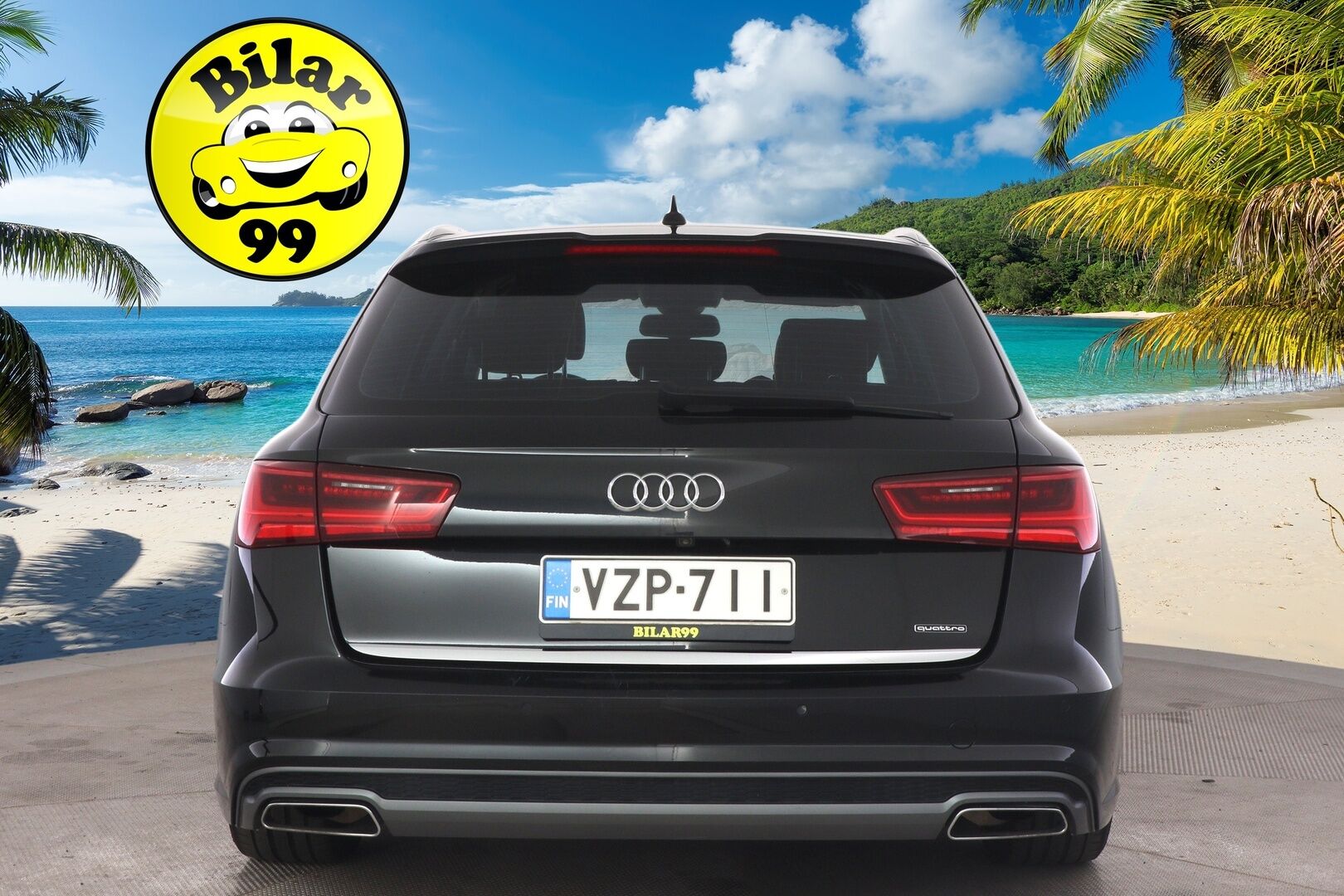 Audi A6 2018 Avant S line Business Sport 2,0 TDI 140 kW quattro S tronic *Ilma-alusta / Adapt Vakkari / Sähkökoukku / SLine* - *Neliveto / Huippuvarusteet / tyylikäs S-Line* 