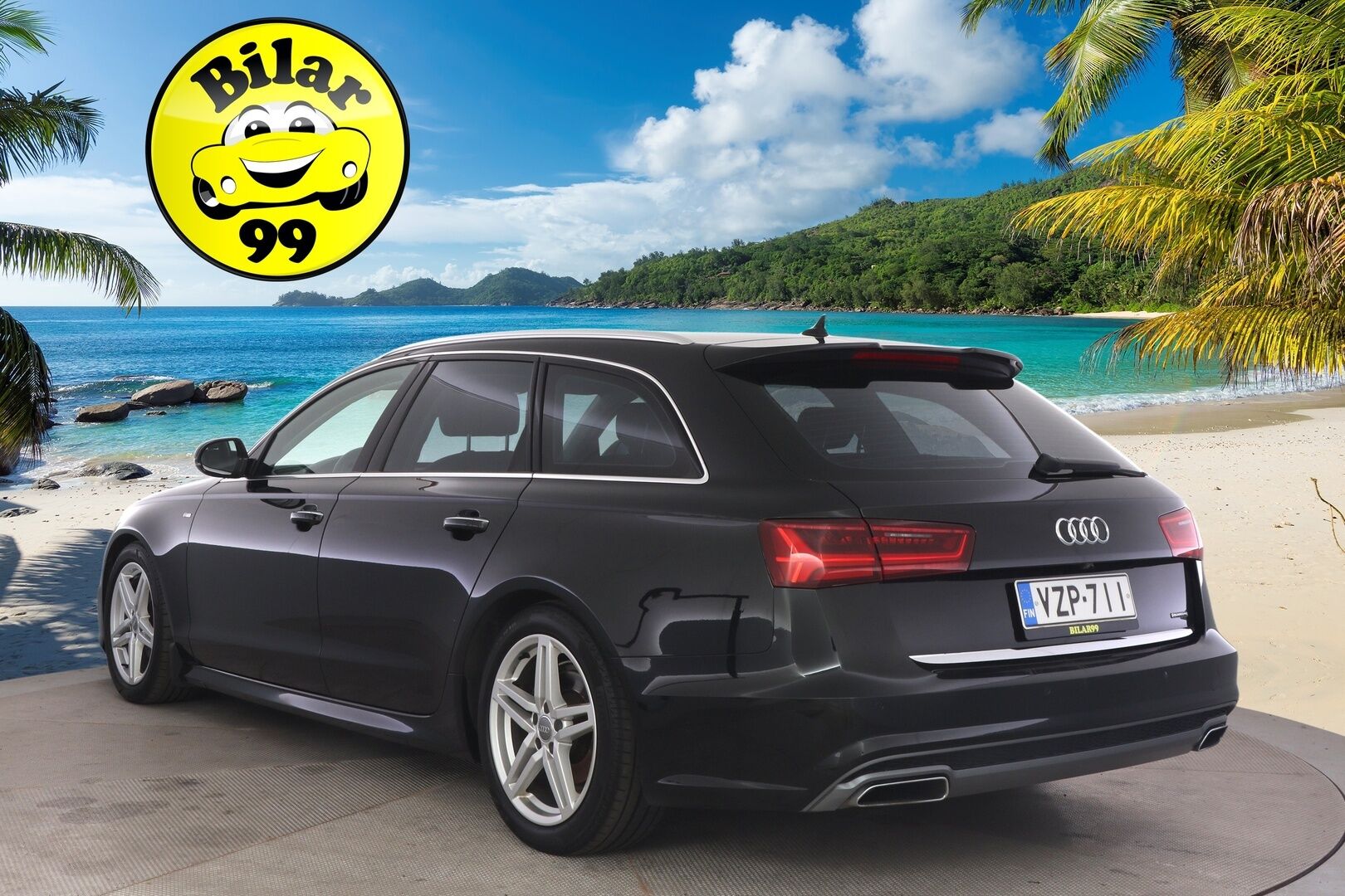Audi A6 2018 Avant S line Business Sport 2,0 TDI 140 kW quattro S tronic *Ilma-alusta / Adapt Vakkari / Sähkökoukku / SLine* - *Neliveto / Huippuvarusteet / tyylikäs S-Line* 