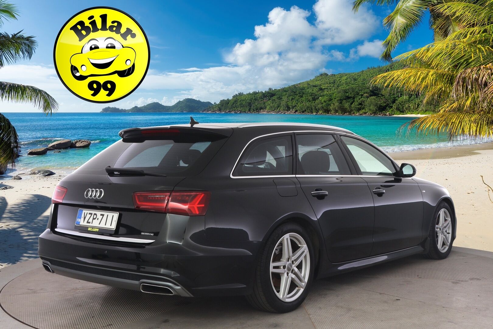 Audi A6 2018 Avant S line Business Sport 2,0 TDI 140 kW quattro S tronic *Ilma-alusta / Adapt Vakkari / Sähkökoukku / SLine* - *Neliveto / Huippuvarusteet / tyylikäs S-Line* 