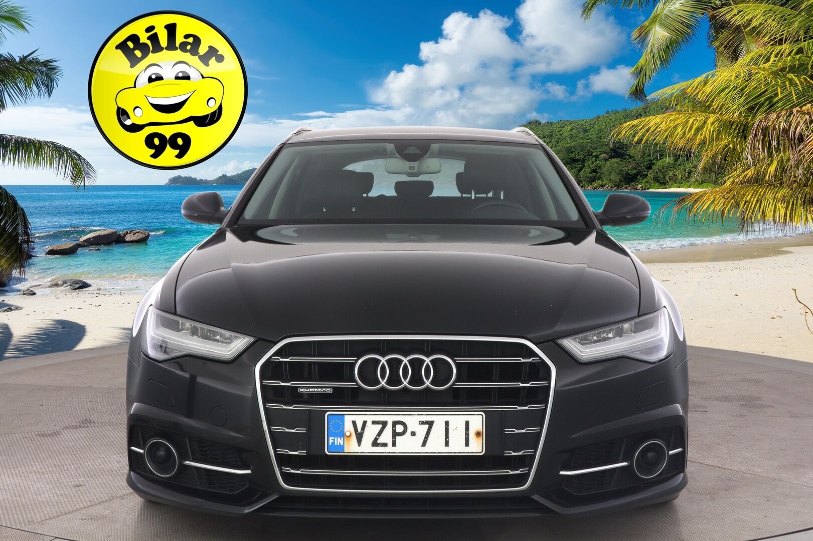 Audi A6 2018 Avant S line Business Sport 2,0 TDI 140 kW quattro S tronic *Ilma-alusta / Adapt Vakkari / Sähkökoukku / SLine* - *Neliveto / Huippuvarusteet / tyylikäs S-Line* 