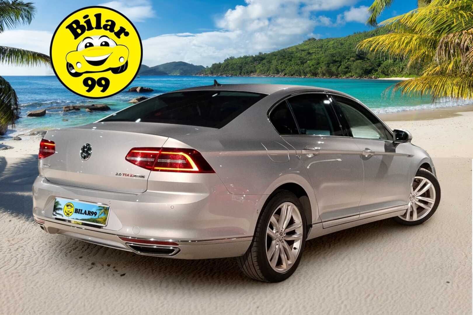 Volkswagen Passat 2015 Sedan Highline 2,0 TDI Biturbo 176 kW (240 hv) 4MOTION DSG *Webasto / ACC / LED / BLIS / Navi / Keyless Go / Park Pilot* - *Särmä huoltohistoria / Kahdet renkaat / Jakohihna juuri vaihdettu*