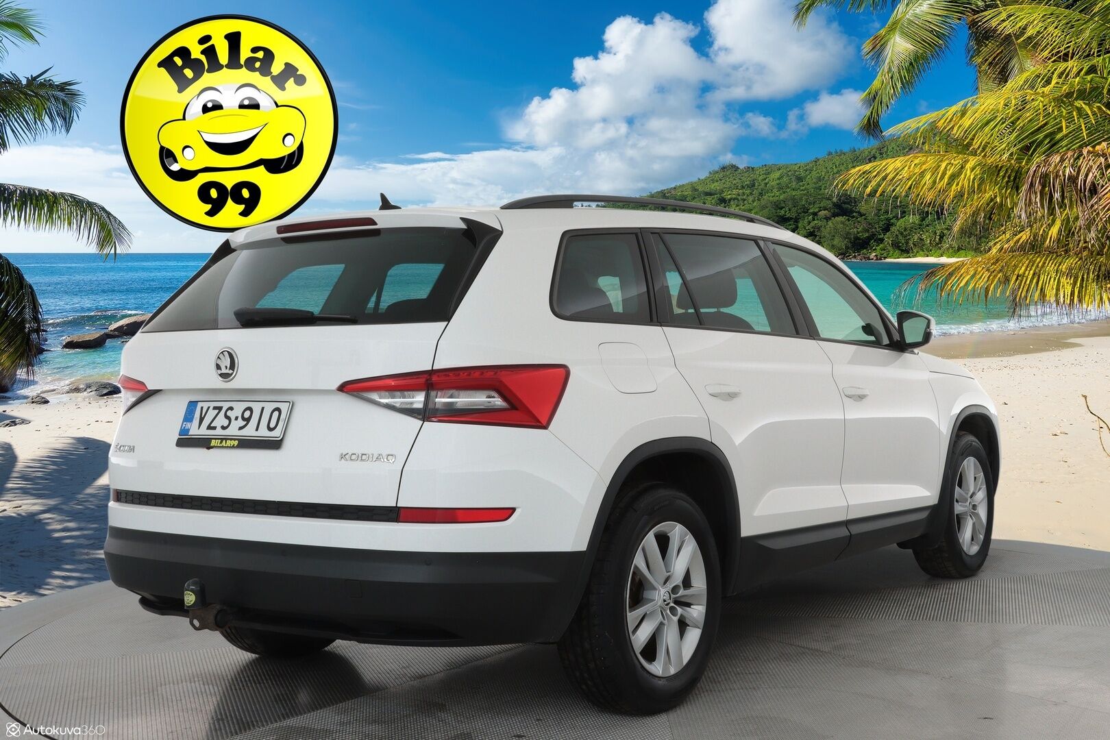 Skoda Kodiaq 2018 2,0 TDI 150 Active DSG Autom. **Panorama / koukku / Webasto / P. tutka / Vakkari / AC / Apple&Android / 2x Renkaat**