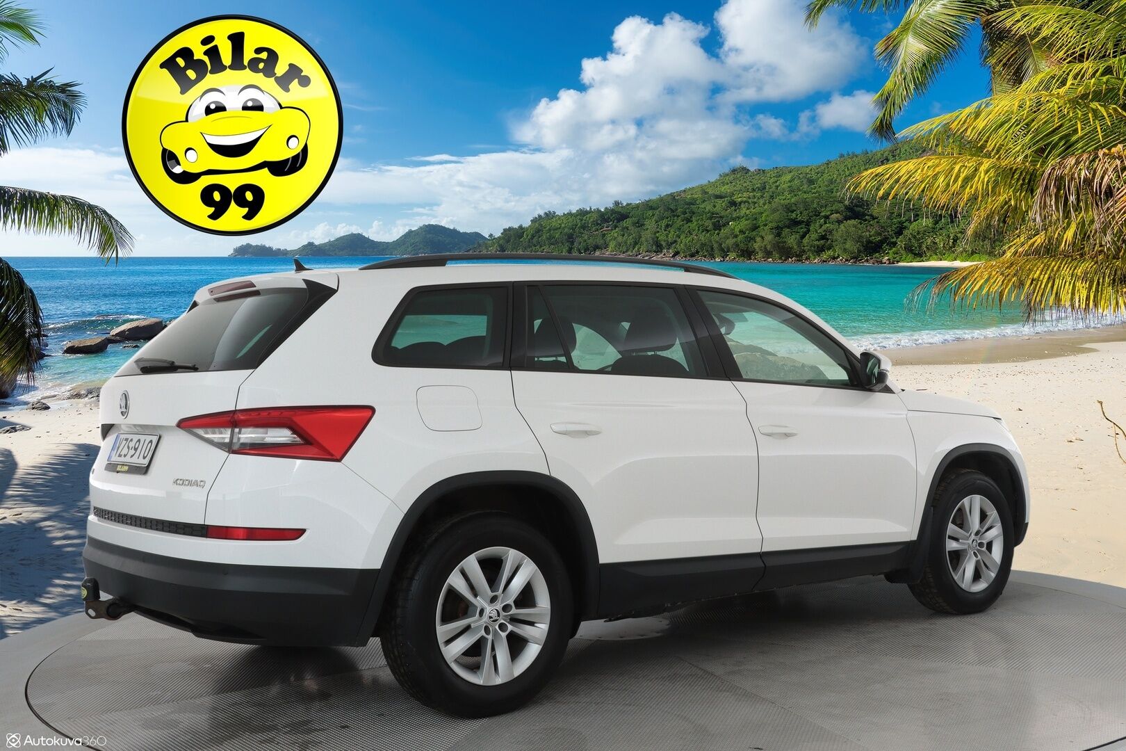 Skoda Kodiaq 2018 2,0 TDI 150 Active DSG Autom. **Panorama / koukku / Webasto / P. tutka / Vakkari / AC / Apple&Android / 2x Renkaat**