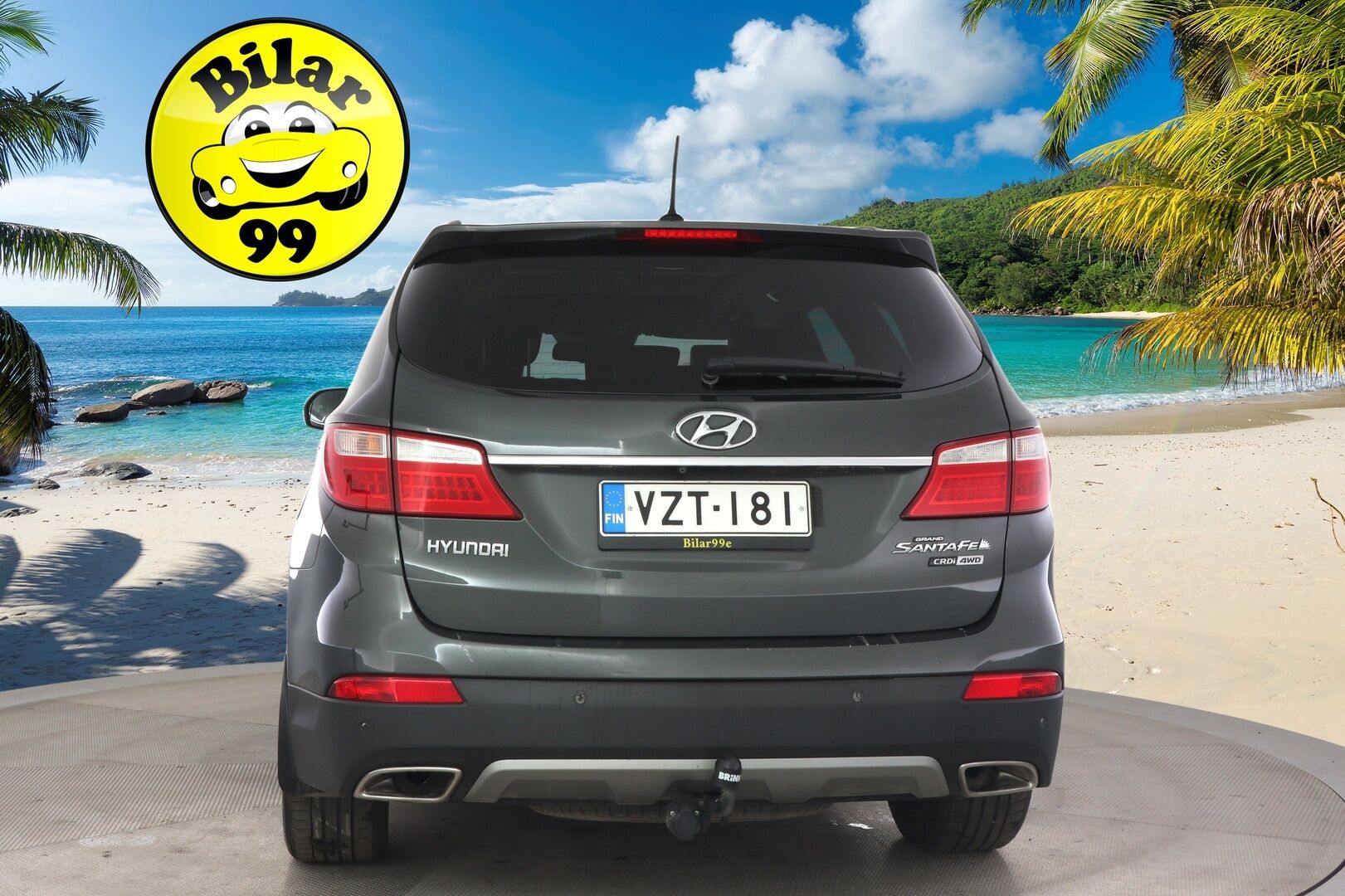 Hyundai Grand Santa Fe 2015 4WD 2,2 CRDi 145kW 6AT Premium 7-paikkainen - ** Vakkari / Muistipenkki / Nahat / Panorama / Koukku / 7-p **