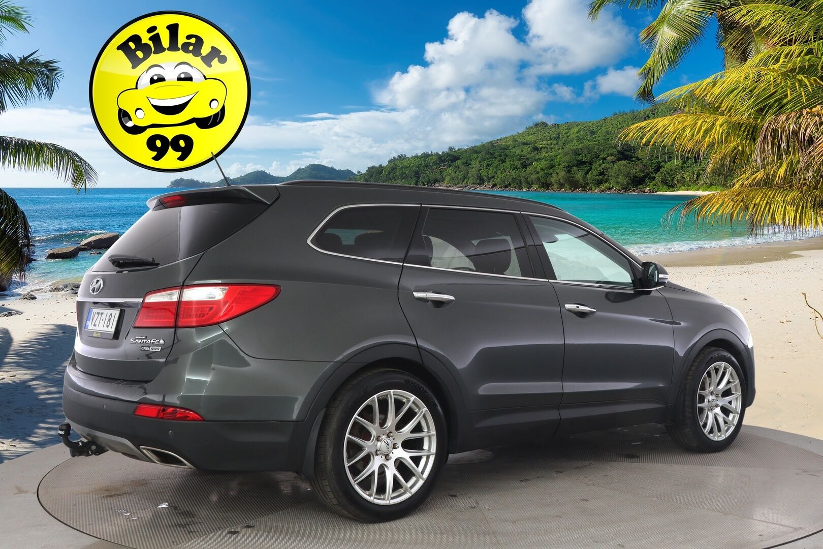Hyundai Grand Santa Fe 2015 4WD 2,2 CRDi 145kW 6AT Premium 7-paikkainen - ** Vakkari / Muistipenkki / Nahat / Panorama / Koukku / 7-p **