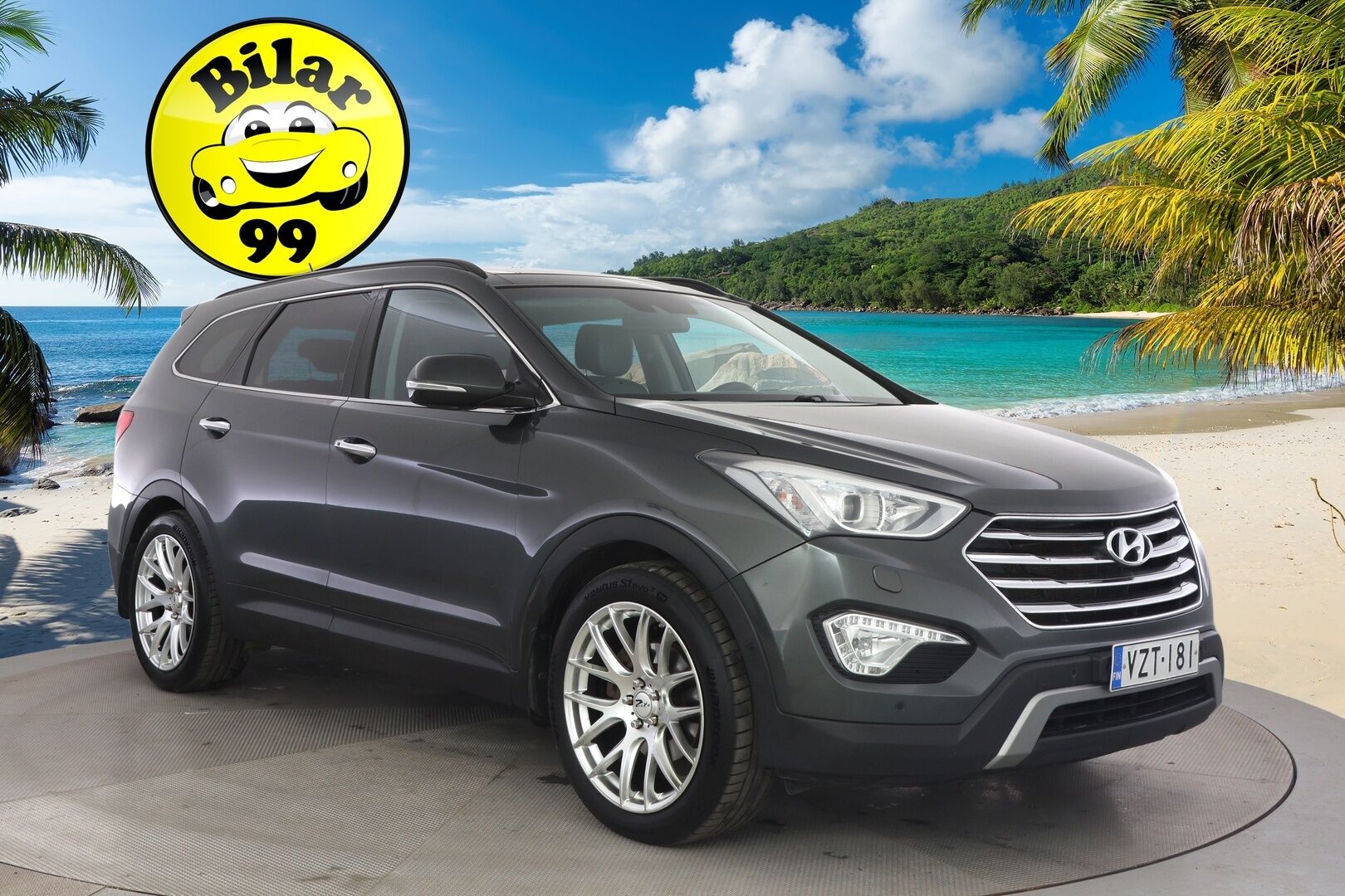 Hyundai Grand Santa Fe 2015 4WD 2,2 CRDi 145kW 6AT Premium 7-paikkainen - ** Vakkari / Muistipenkki / Nahat / Panorama / Koukku / 7-p **