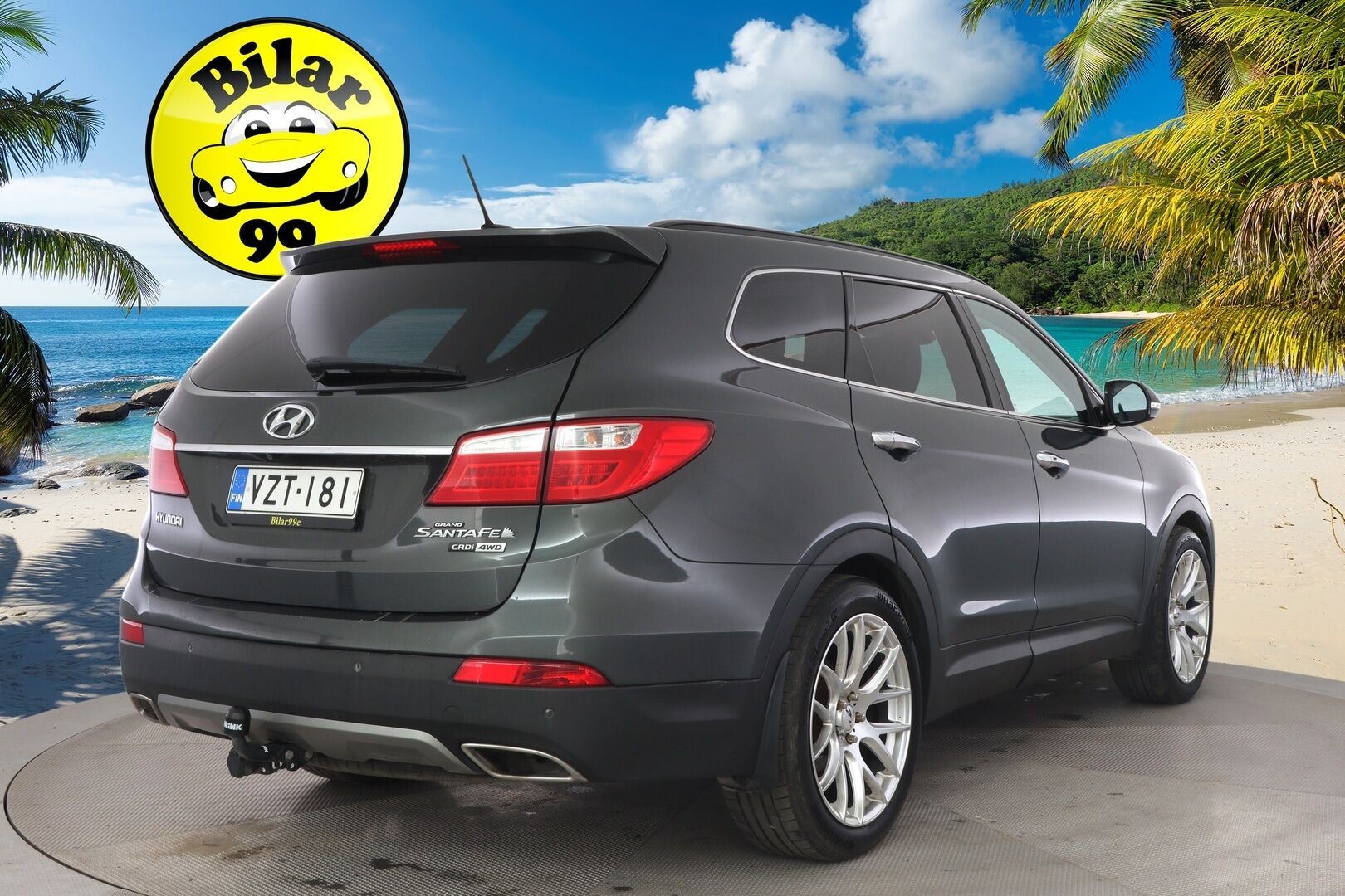 Hyundai Grand Santa Fe 2015 4WD 2,2 CRDi 145kW 6AT Premium 7-paikkainen - ** Vakkari / Muistipenkki / Nahat / Panorama / Koukku / 7-p **