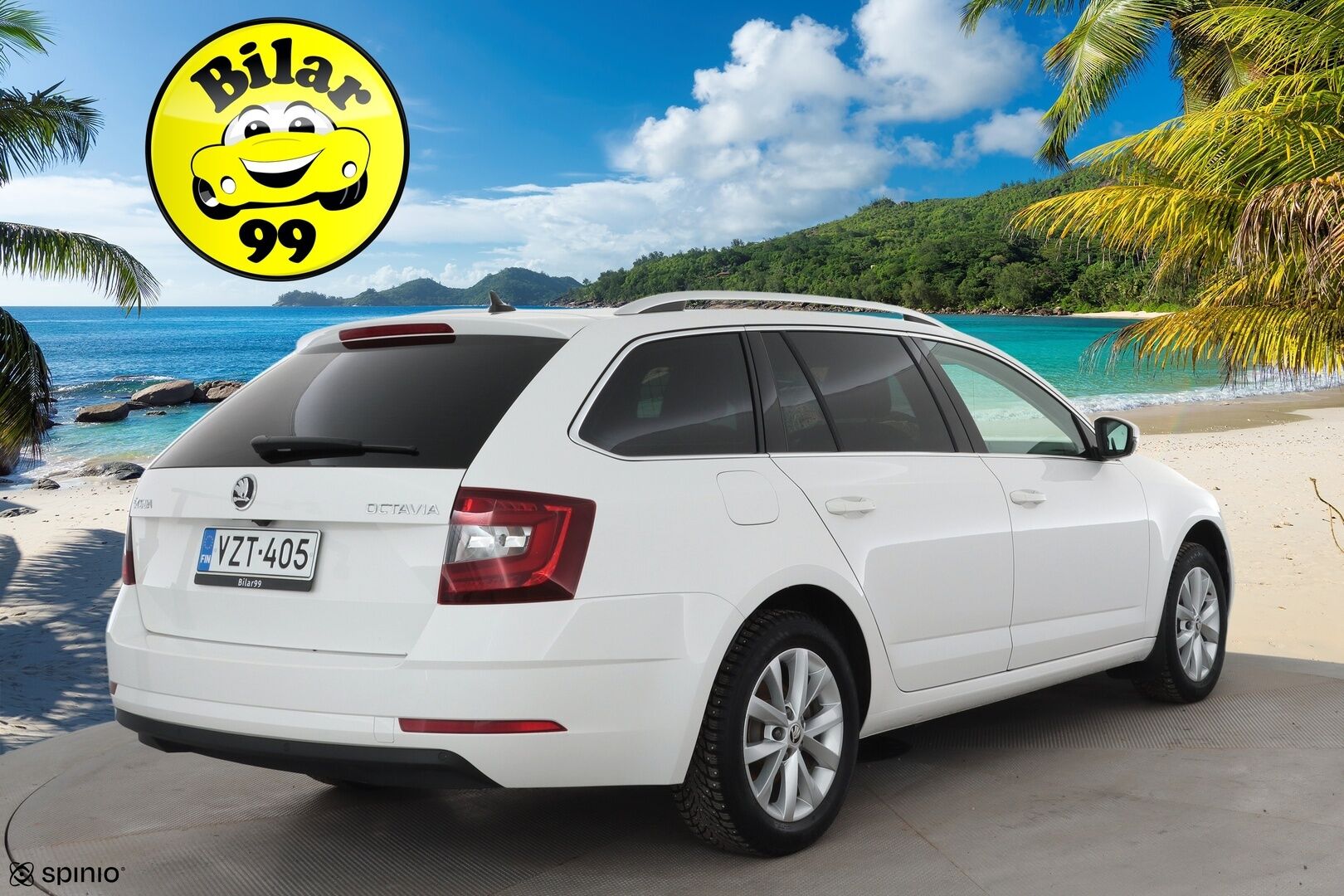 Skoda Octavia 2018 Combi 2,0 TDI 150 4x4 Style * Webasto / P.kamera / LED / Sähköluukku / Keyless / Vakkari / Ratinlämmitin * - 1.Om Suomi-auto / Kahdet renkaat aluvanteilla / Huippusiisti