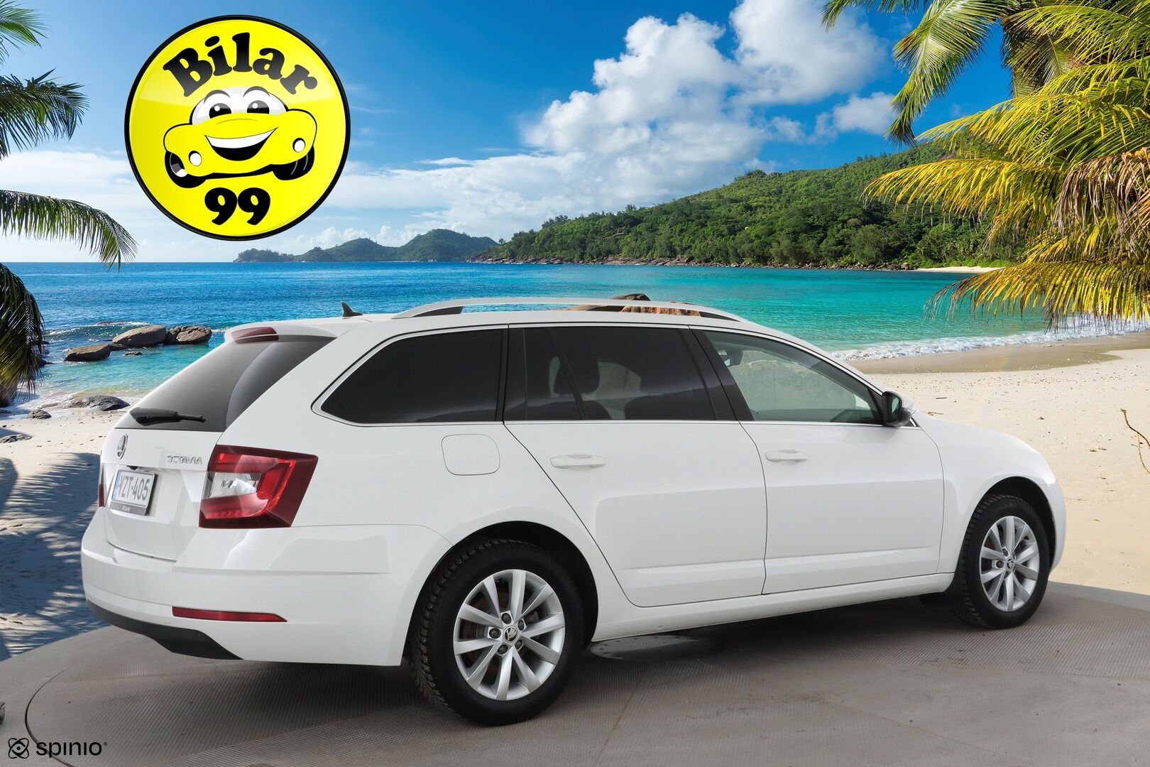 Skoda Octavia 2018 Combi 2,0 TDI 150 4x4 Style * Webasto / P.kamera / LED / Sähköluukku / Keyless / Vakkari / Ratinlämmitin * - 1.Om Suomi-auto / Kahdet renkaat aluvanteilla / Huippusiisti