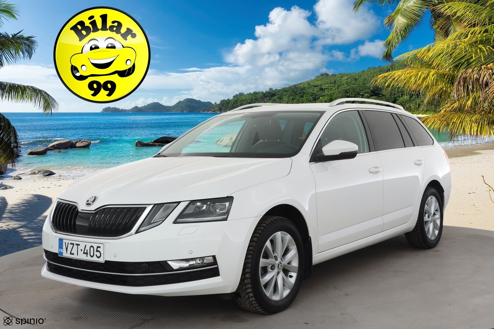 Skoda Octavia 2018 Combi 2,0 TDI 150 4x4 Style * Webasto / P.kamera / LED / Sähköluukku / Keyless / Vakkari / Ratinlämmitin * - 1.Om Suomi-auto / Kahdet renkaat aluvanteilla / Huippusiisti