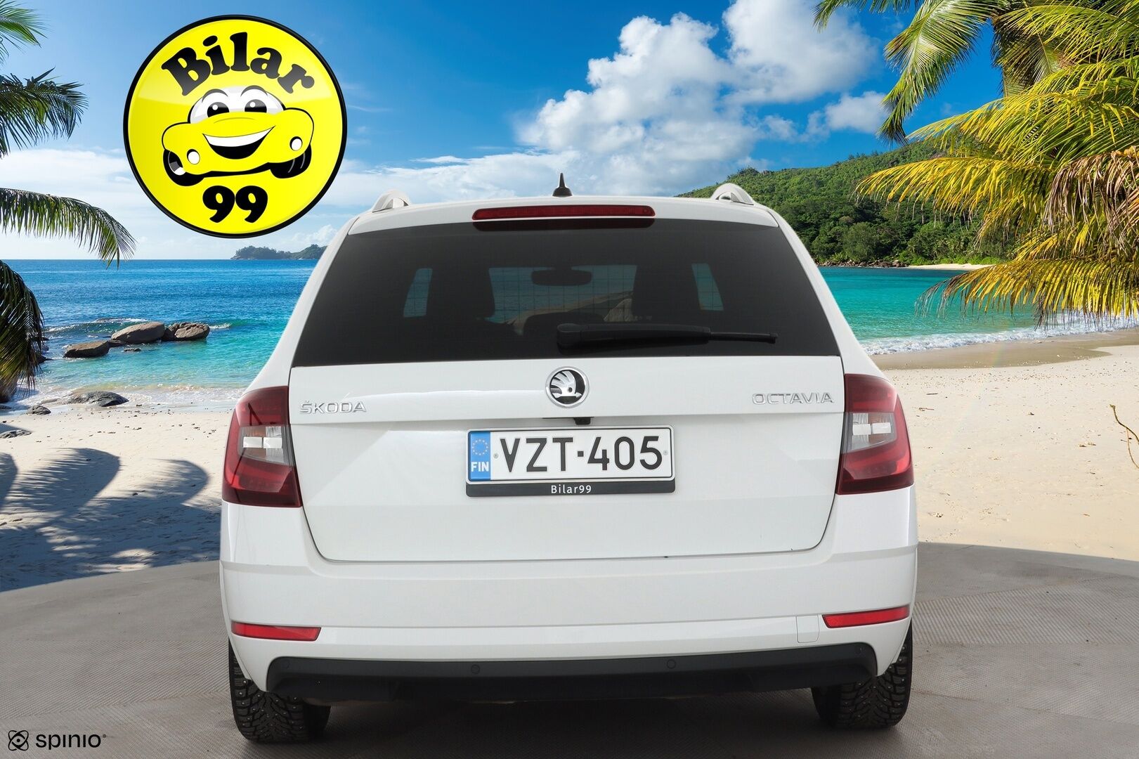 Skoda Octavia 2018 Combi 2,0 TDI 150 4x4 Style * Webasto / P.kamera / LED / Sähköluukku / Keyless / Vakkari / Ratinlämmitin * - 1.Om Suomi-auto / Kahdet renkaat aluvanteilla / Huippusiisti