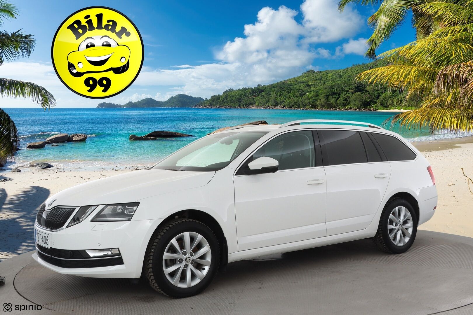 Skoda Octavia 2018 Combi 2,0 TDI 150 4x4 Style * Webasto / P.kamera / LED / Sähköluukku / Keyless / Vakkari / Ratinlämmitin * - 1.Om Suomi-auto / Kahdet renkaat aluvanteilla / Huippusiisti