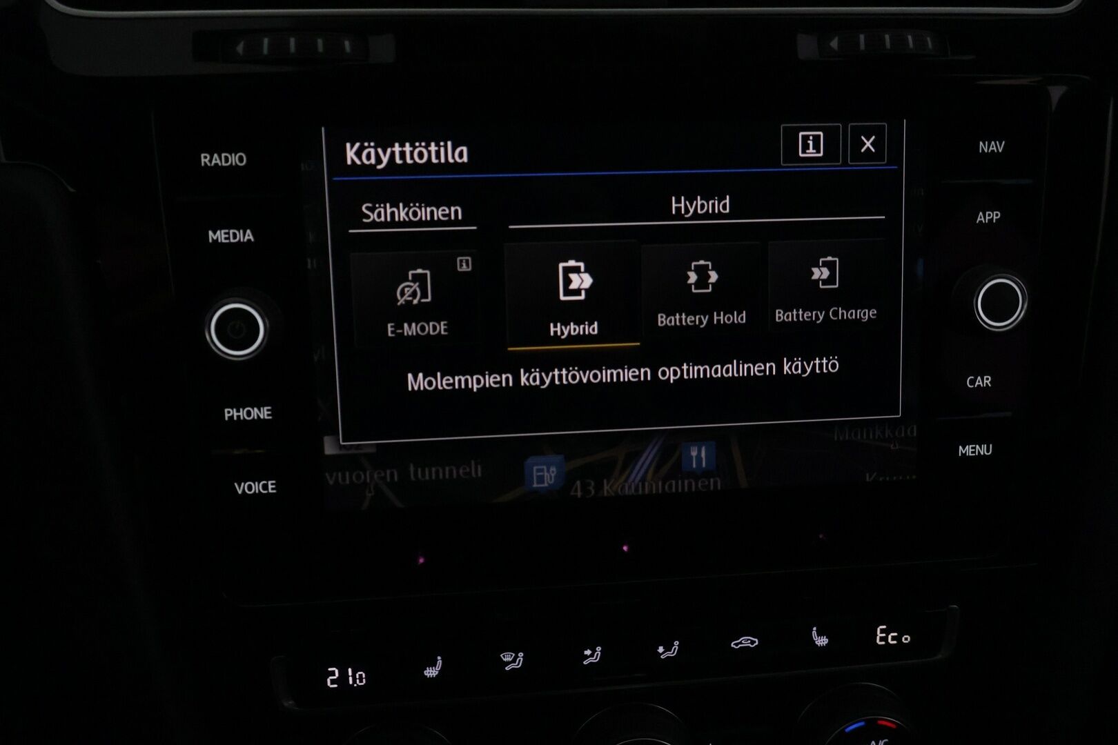 Volkswagen Golf 2018 GTE Plug-In Hybrid 150 kW (204 hv) DSG-automaatti - ACC / Kamera / Ambient / Digimittari / Suomi-auto / Webasto / 2x renkaat 