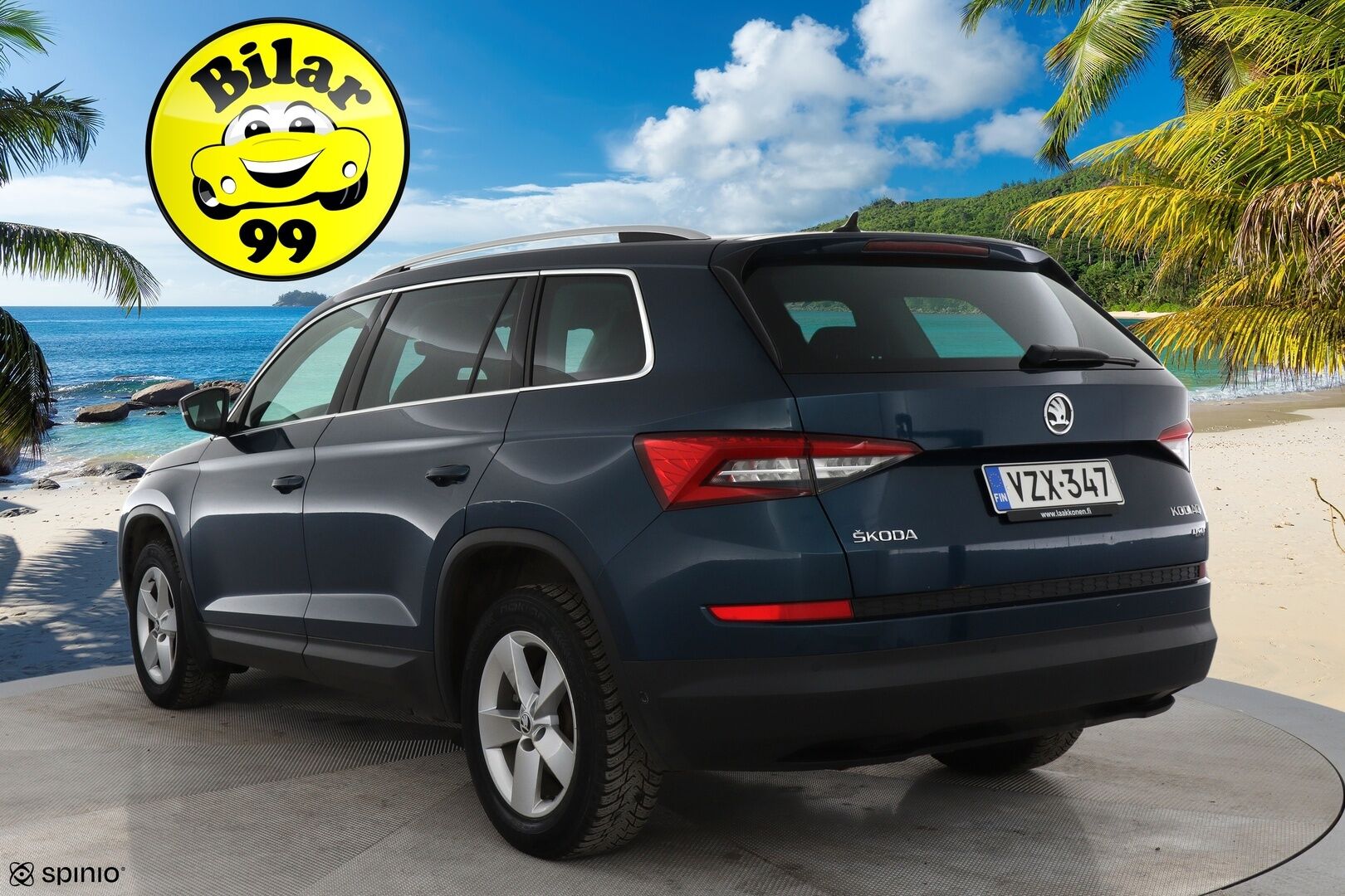 Skoda Kodiaq 2018 2,0 TDI 150 4x4 Style DSG Autom. *Webasto / Canton / Muistinahat / Adapt. Vakkari / Koukku / Tutkat* - 1-om. Suomi-auto! / 2x aluvanteet / Lämmitettävä tuulilasi