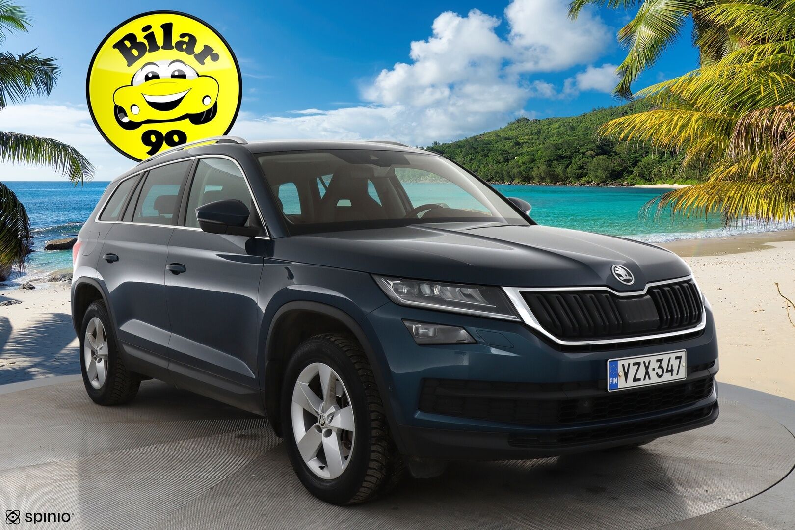 Skoda Kodiaq 2018 2,0 TDI 150 4x4 Style DSG Autom. *Webasto / Canton / Muistinahat / Adapt. Vakkari / Koukku / Tutkat* - 1-om. Suomi-auto! / 2x aluvanteet / Lämmitettävä tuulilasi