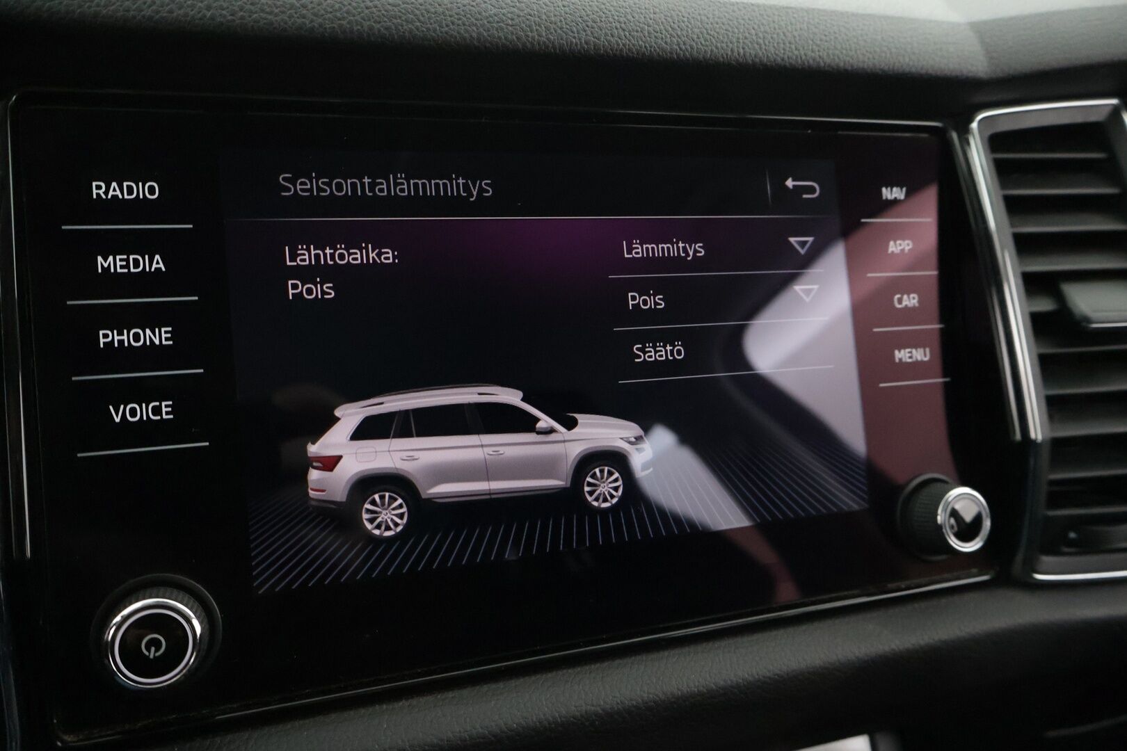 Skoda Kodiaq 2018 2,0 TDI 150 4x4 Style DSG Autom. *Webasto / Canton / Muistinahat / Adapt. Vakkari / Koukku / Tutkat* - 1-om. Suomi-auto! / 2x aluvanteet / Lämmitettävä tuulilasi