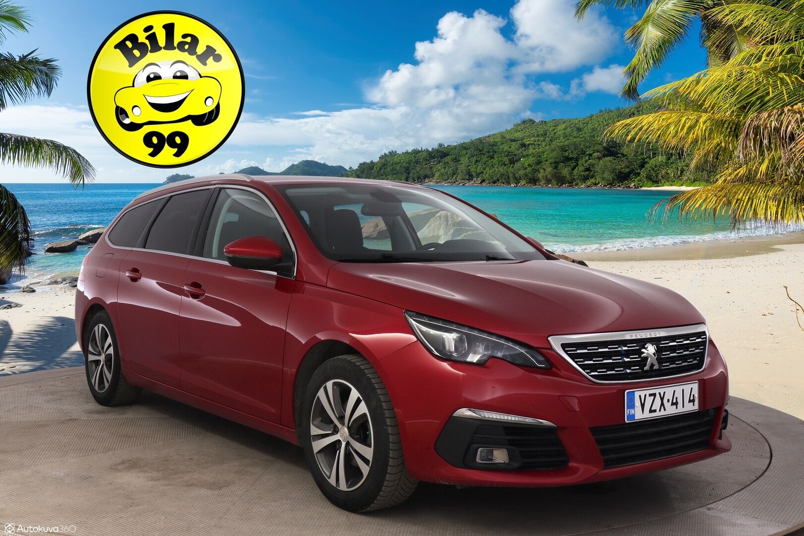 Peugeot 308 2018 SW Allure PureTech 130 EAT8-automaatti - *Vakkari / Lohko.S.Pistoke / Led / KeyLessGo / AppConnect*