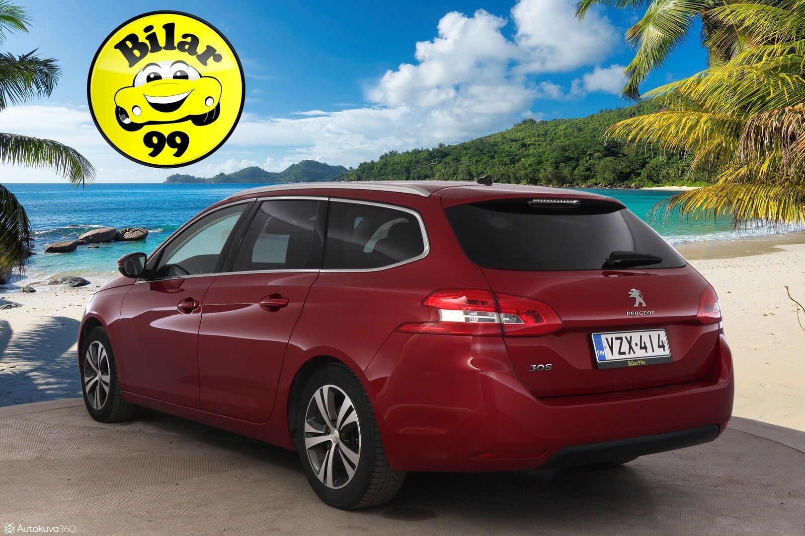 Peugeot 308 2018 SW Allure PureTech 130 EAT8-automaatti - *Vakkari / Lohko.S.Pistoke / Led / KeyLessGo / AppConnect*